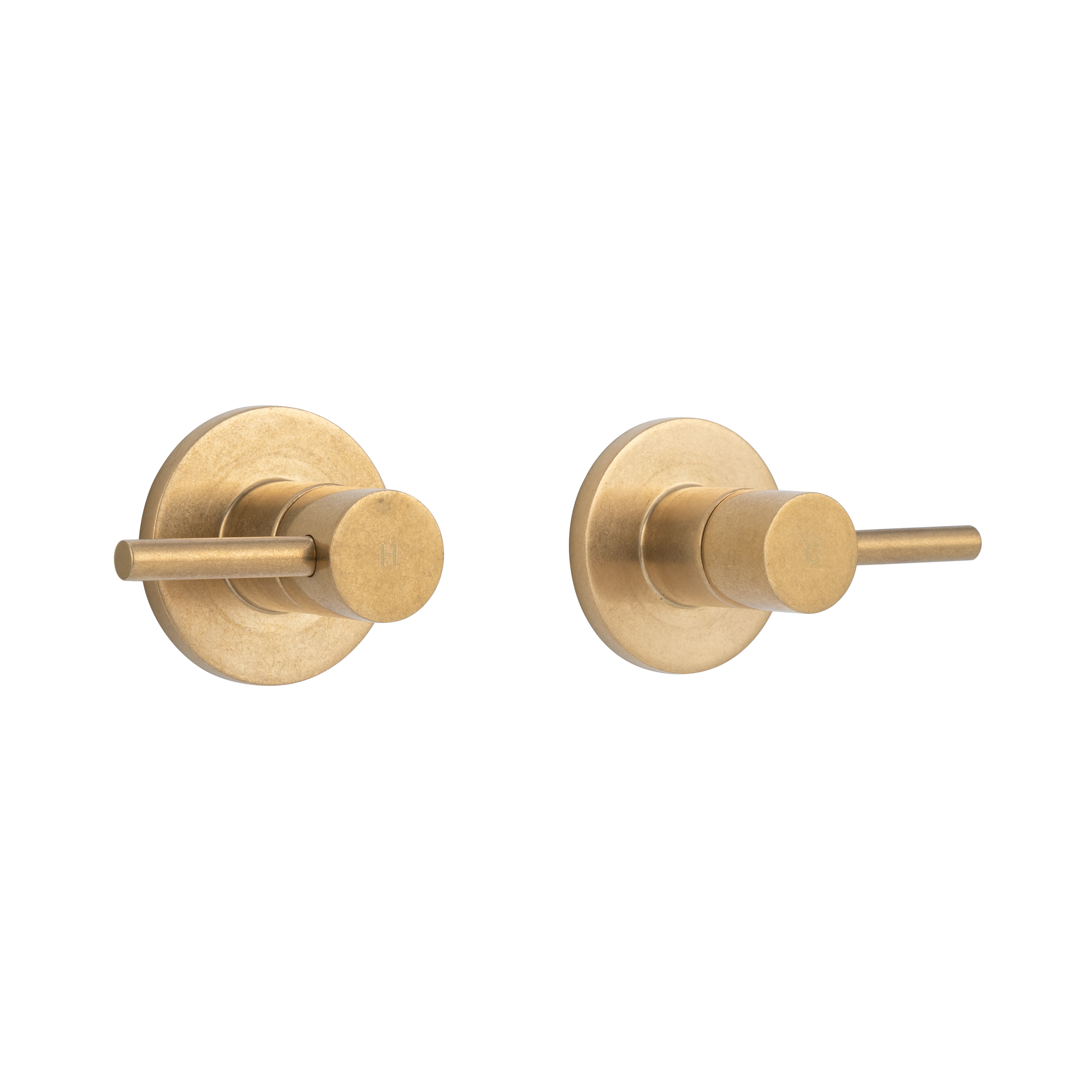 Elysian - Assembly Taps - Tumbled Aged Brass