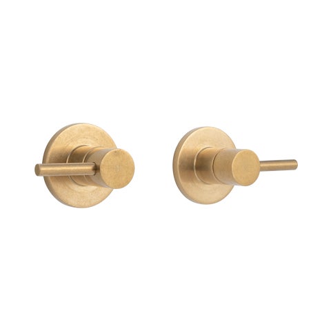 Elysian - Assembly Taps - Tumbled Aged Brass