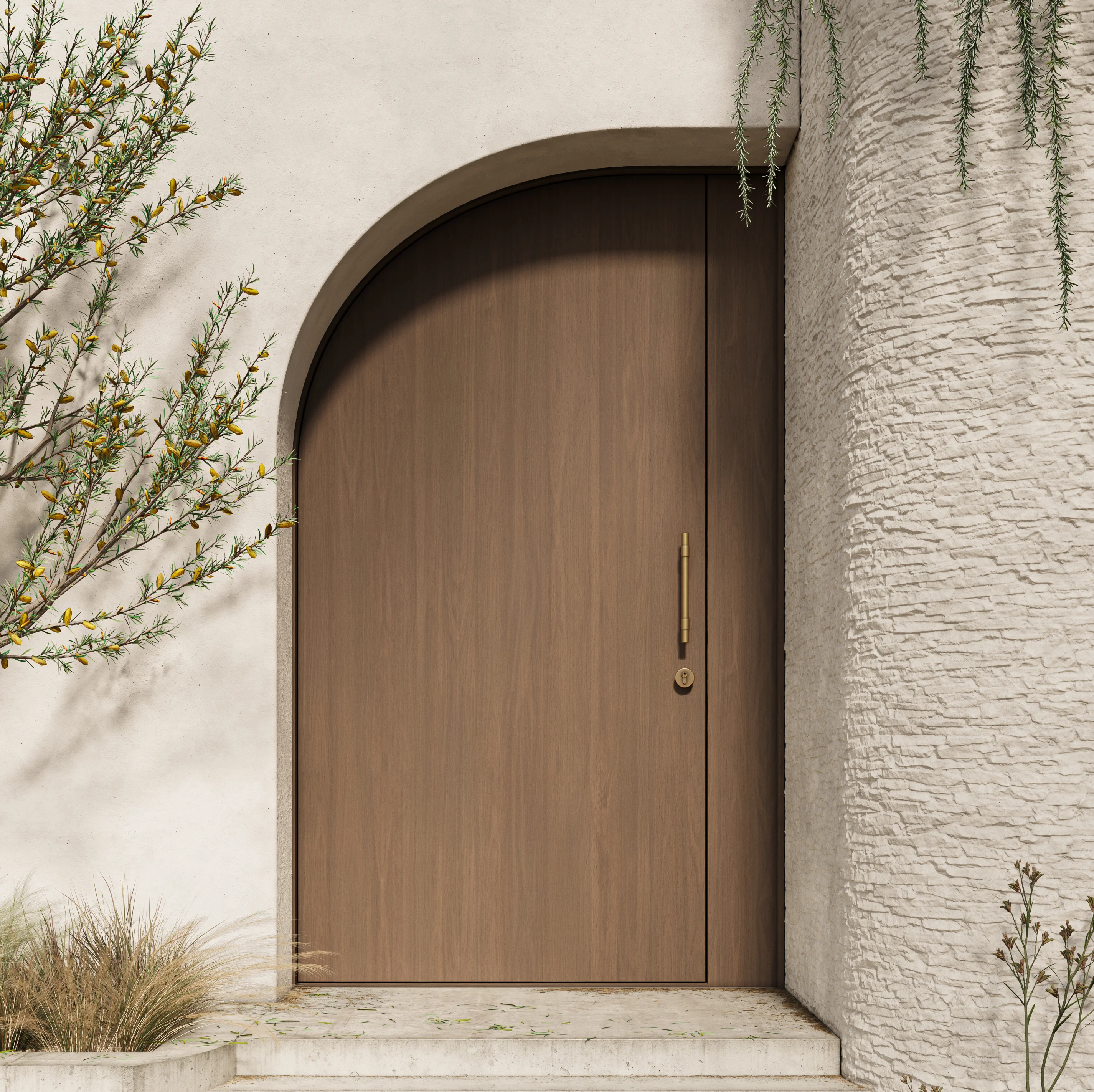 Antique%20Collection Hardware-%20Insetting EntryDoorPull Modi Final 300mm Aurum