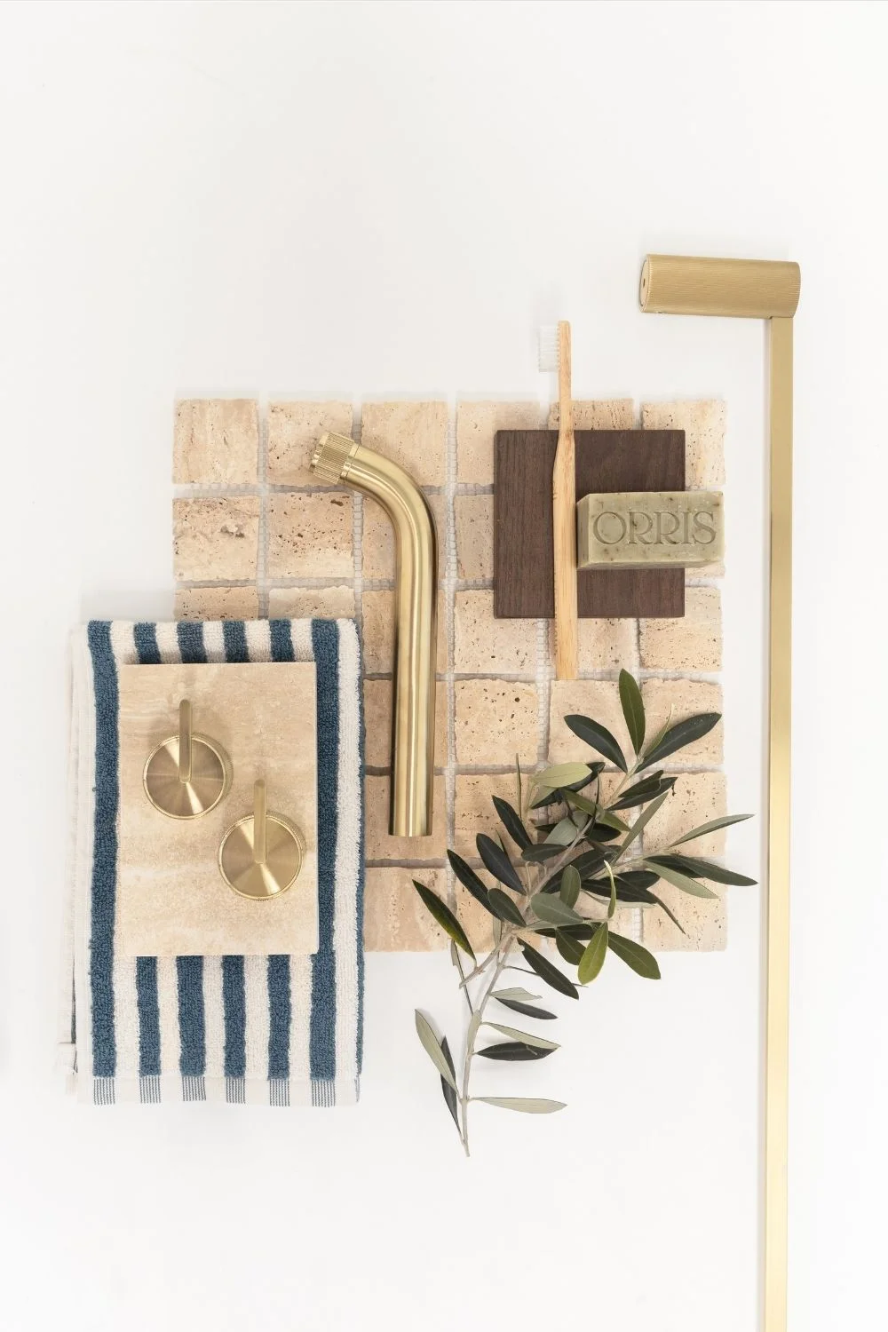 Interior Design Moodboard Medeterrainian Bathroom