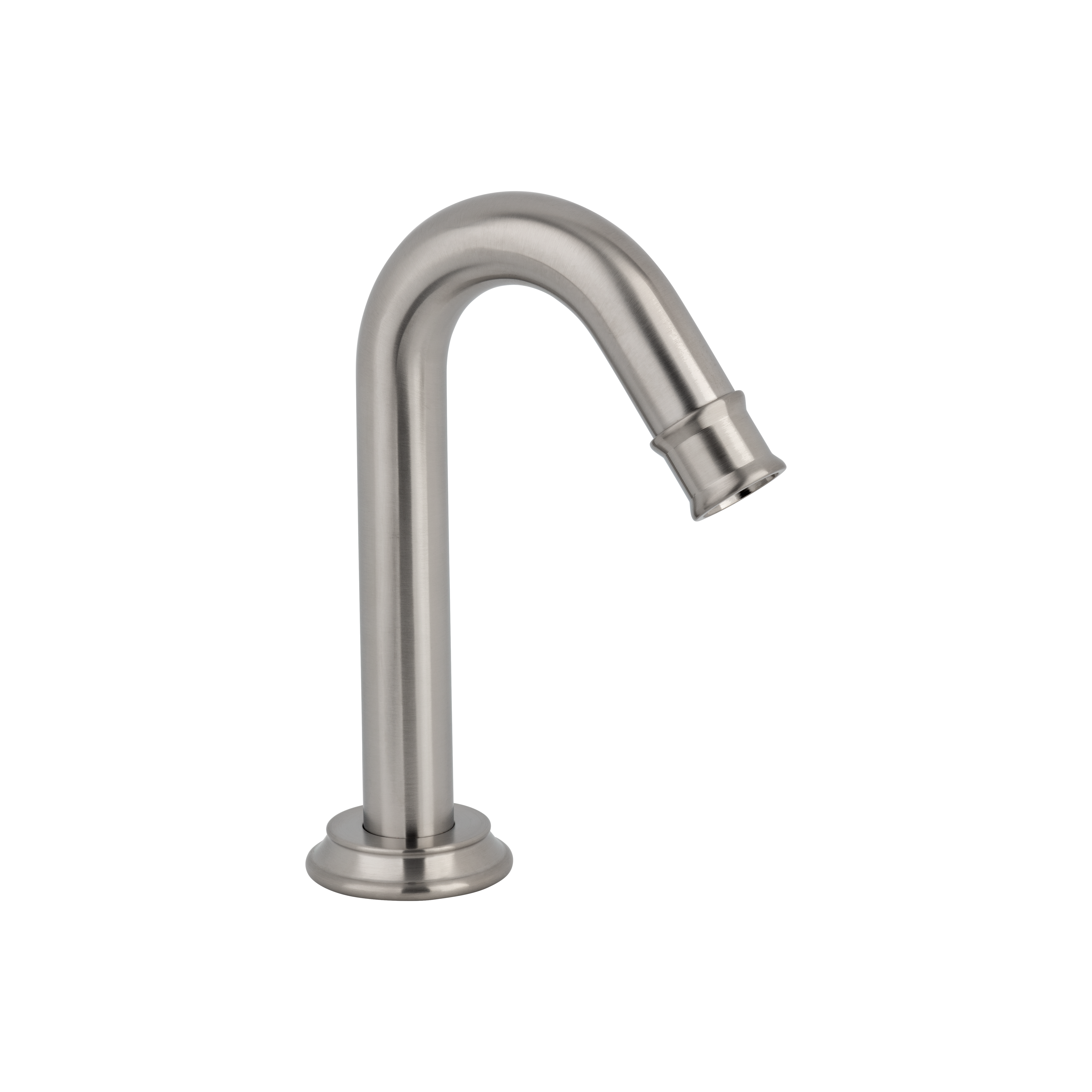 Kingsley Mini Bench Mounted Spout - Brushed Nickel