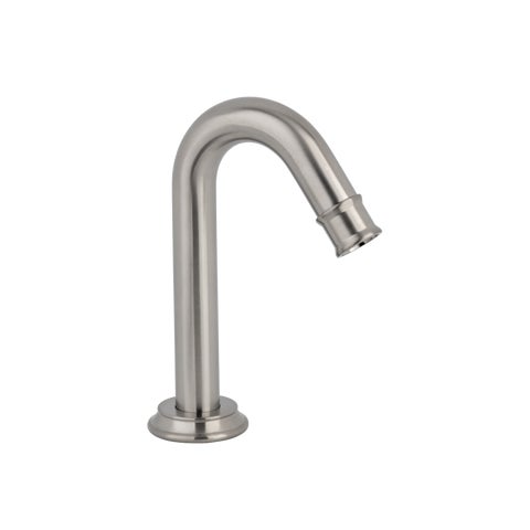 Kingsley Mini Bench Mounted Spout - Brushed Nickel