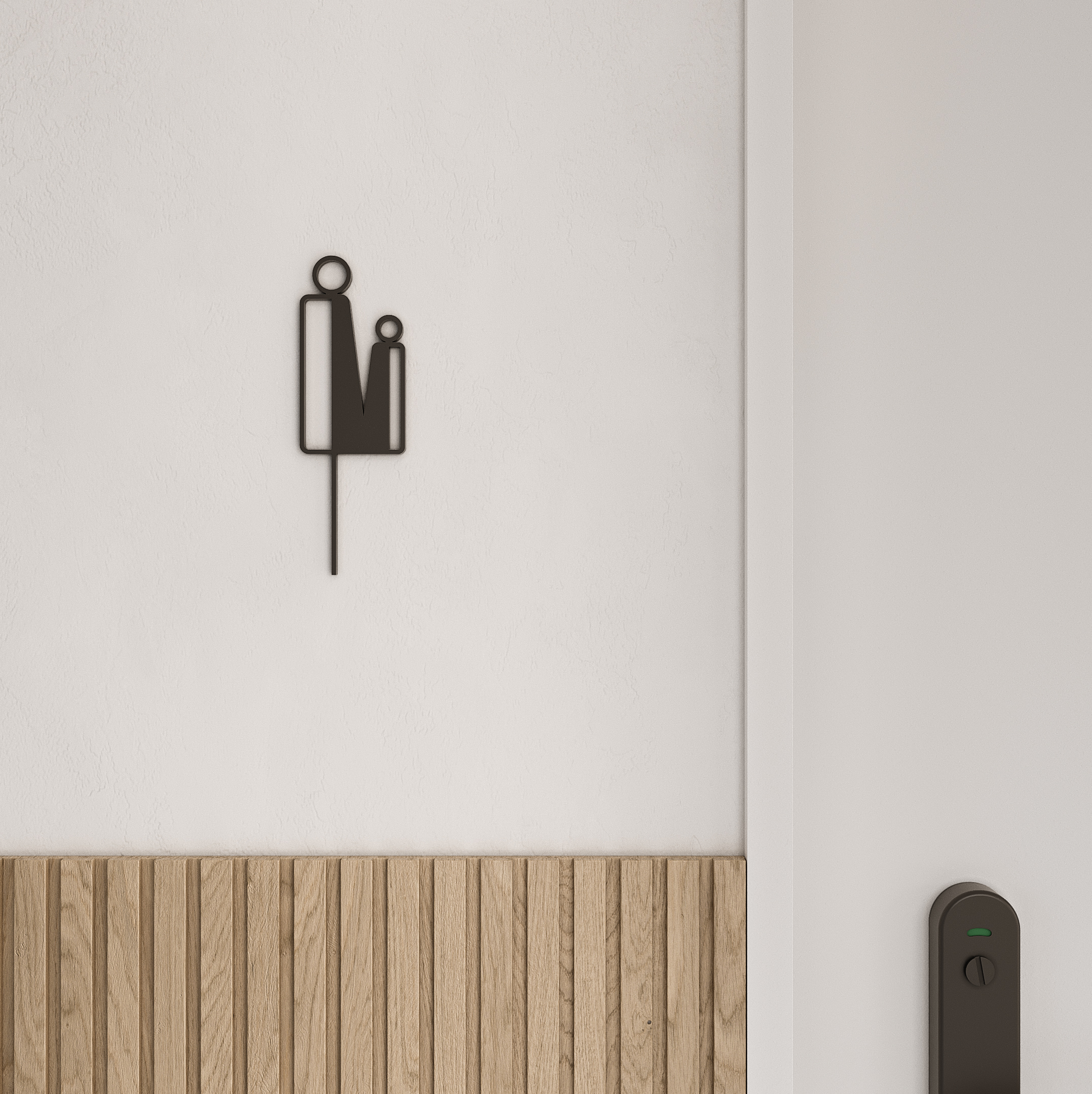 Signage Restroom Parent MB