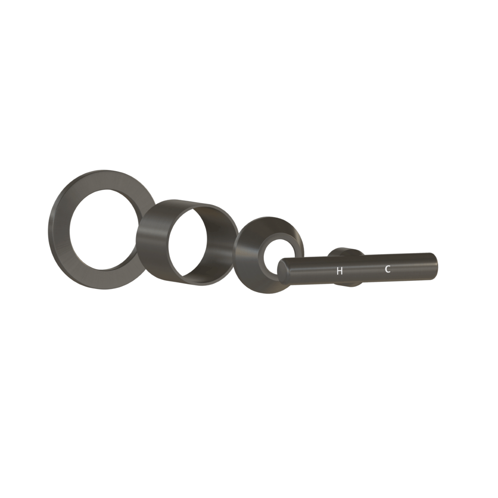 Barre Progressive Handle Kit – Brushed Gunmetal