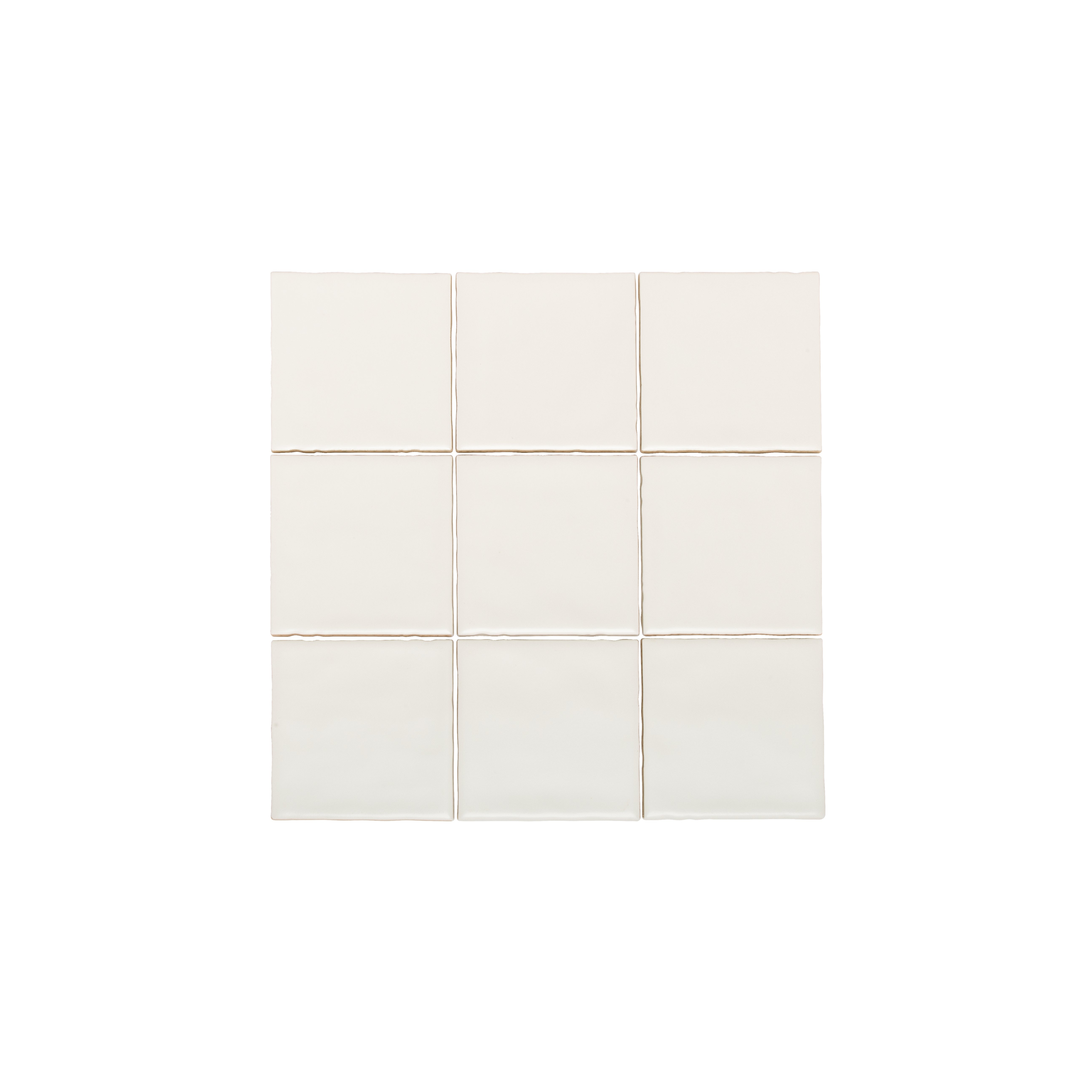 tropea natural edge square mattewhite