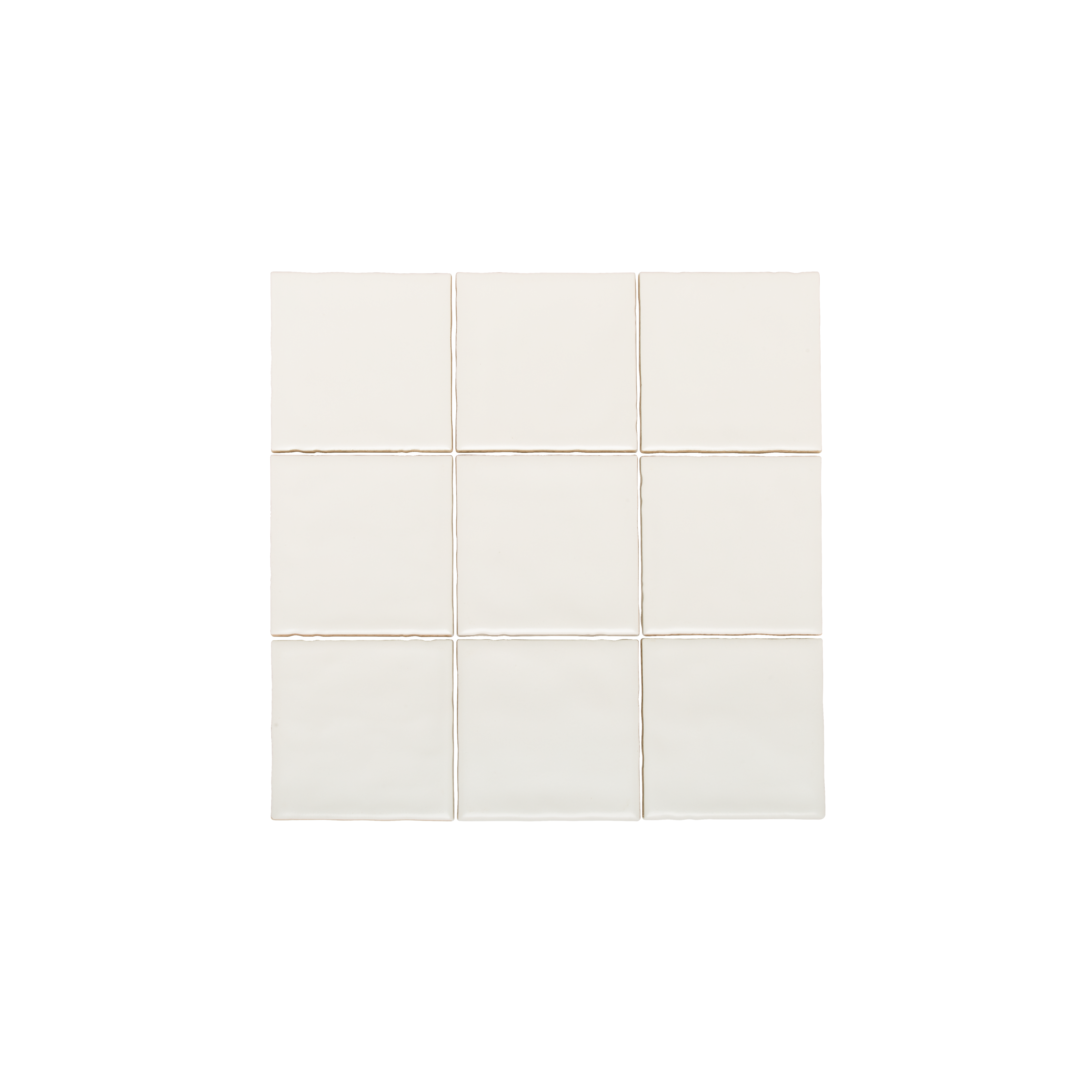 tropea natural edge square mattewhite