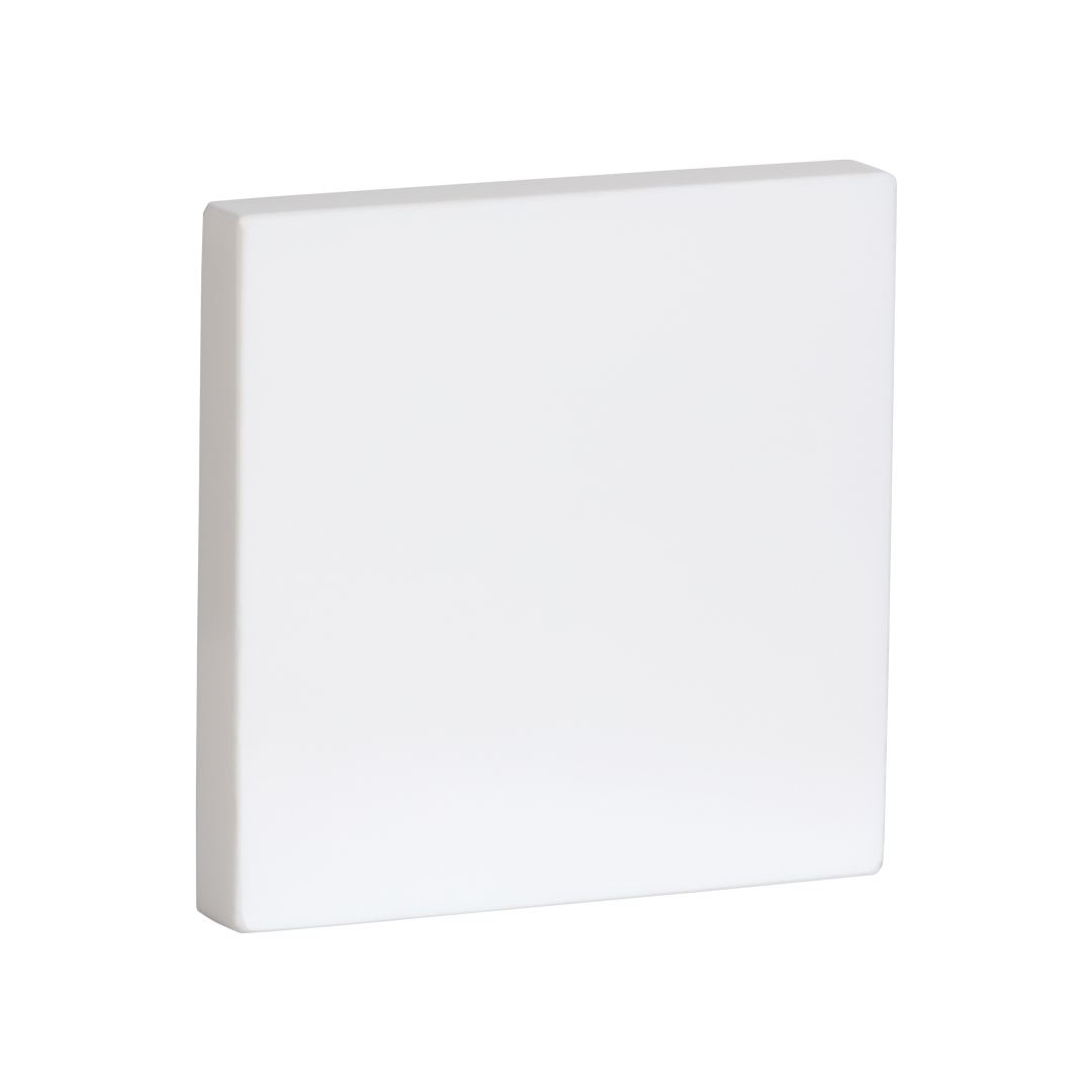 Curved Solid Surface Vanity Top - 904mm - Glacier White