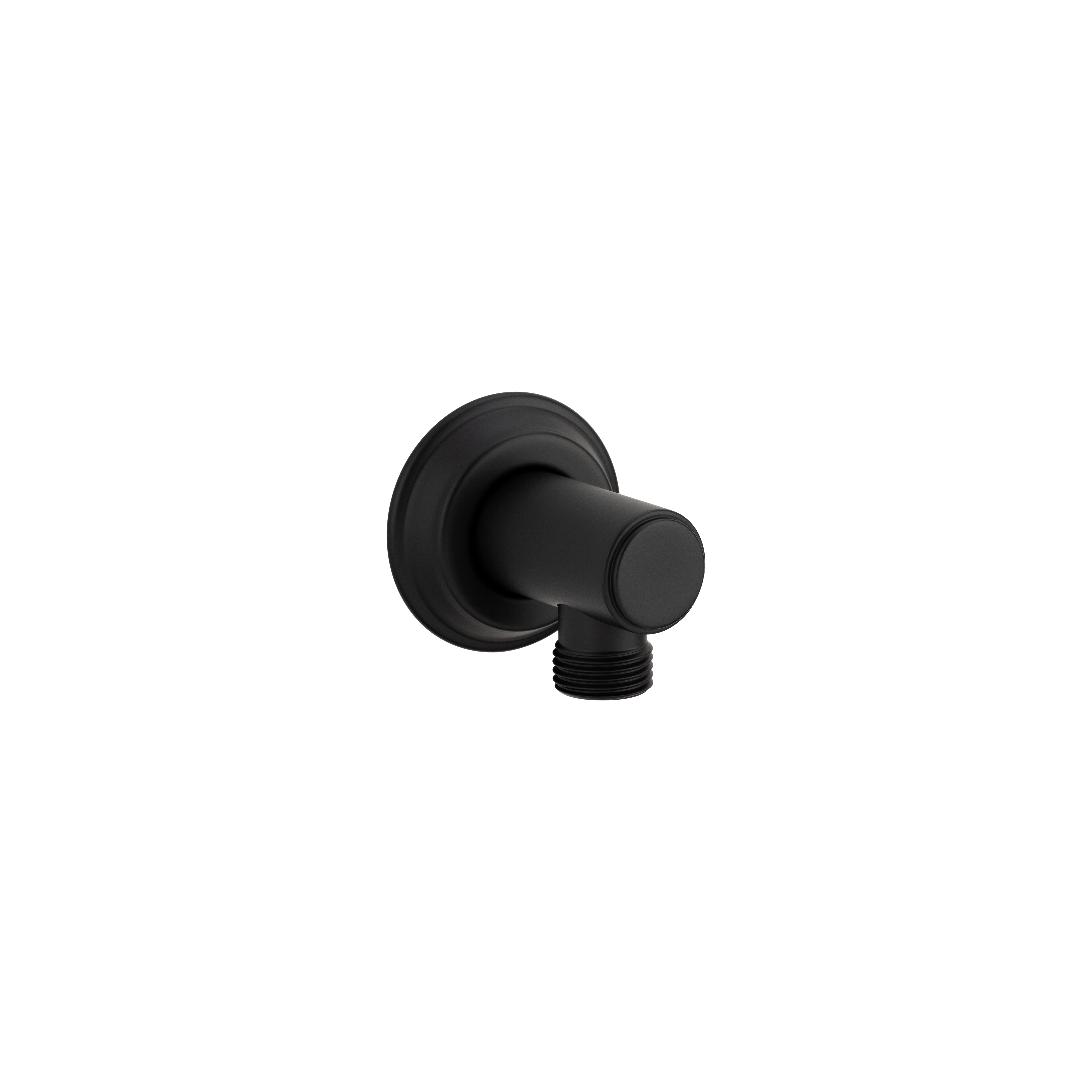 Kingsley Round Shower BP - Matte Black