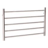 elysian heated towel ladder angle Chrome