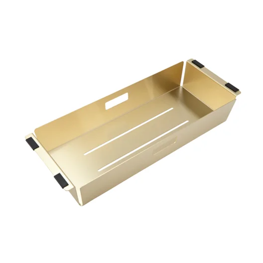 Felicity Kitchen Sink Colander Accessory - Brushed Brass