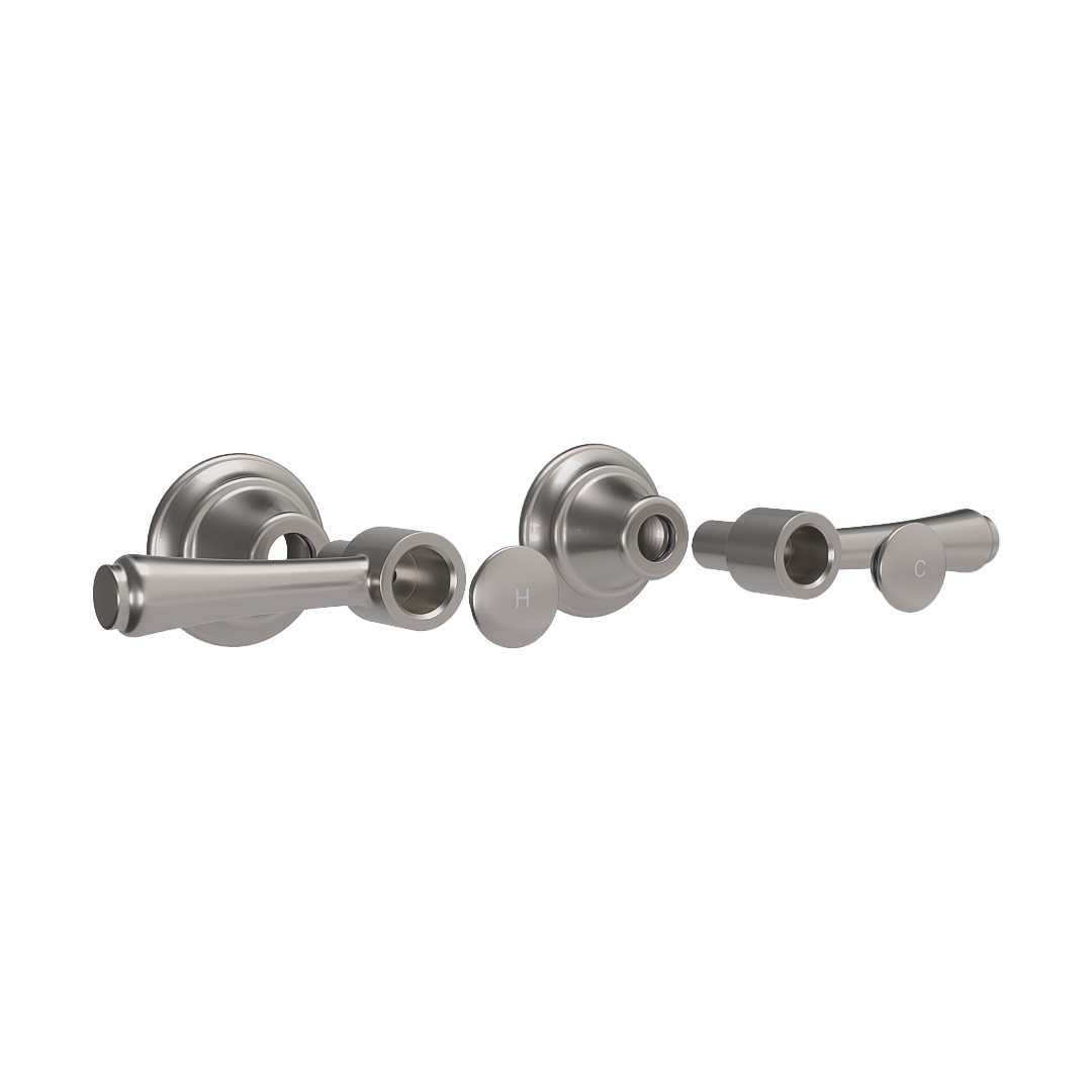 Kingsley - Assembly Handle Kit - Brushed Nickel