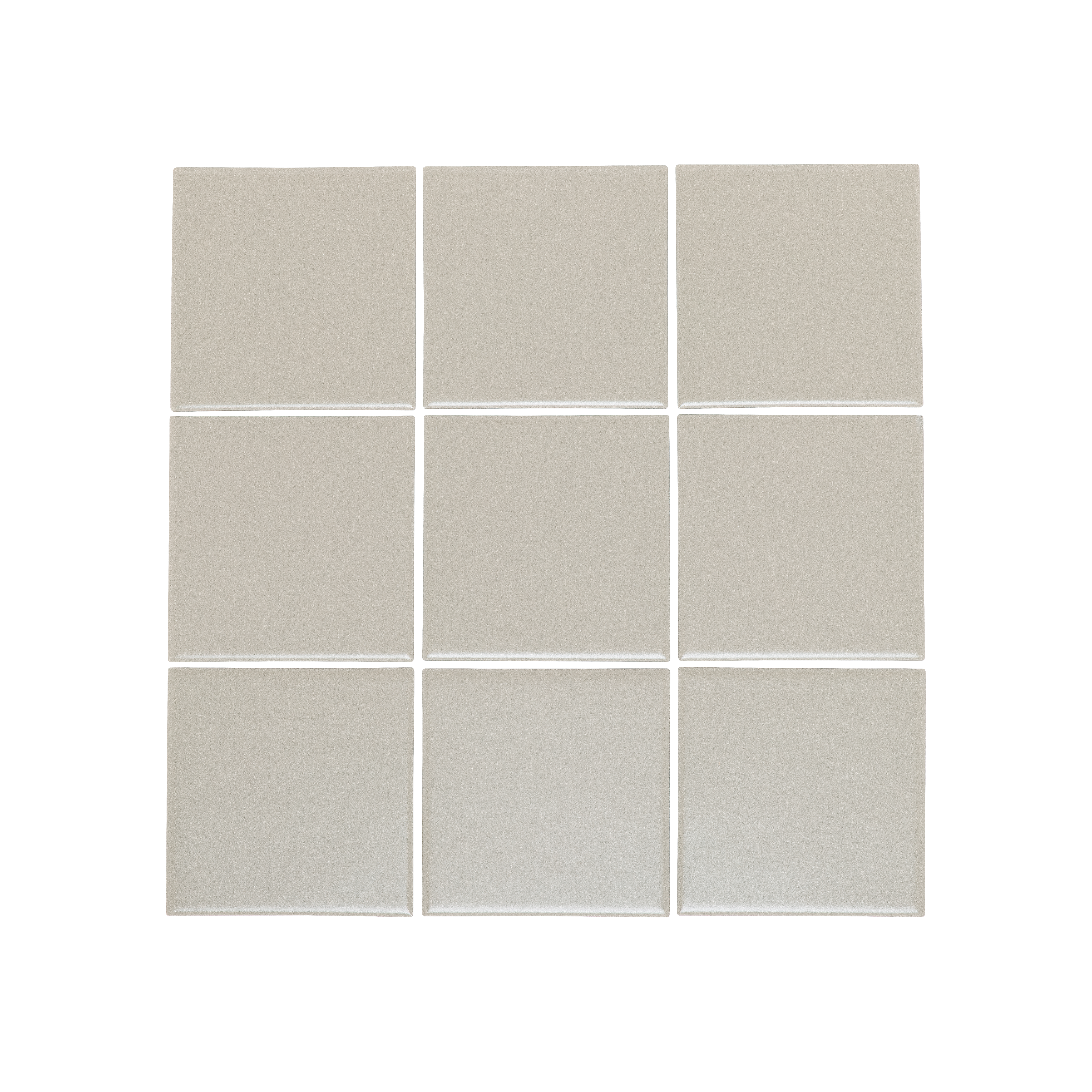 Atami Large Square Mosaic Tile 300x300 OysterGrey