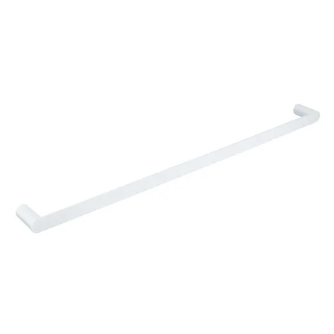 Milani Single Towel Rail 800mm - White