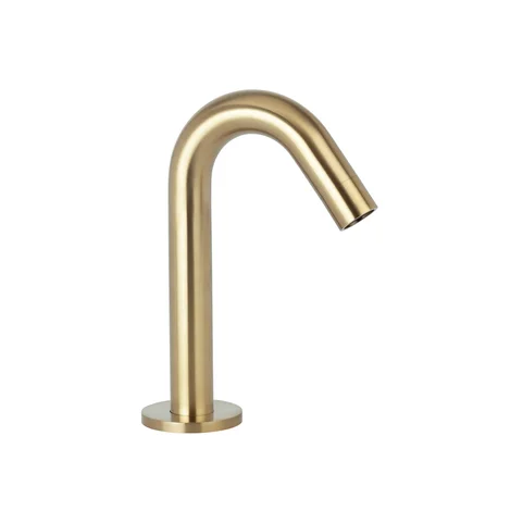 Mini Hob Spout - Brushed Brass