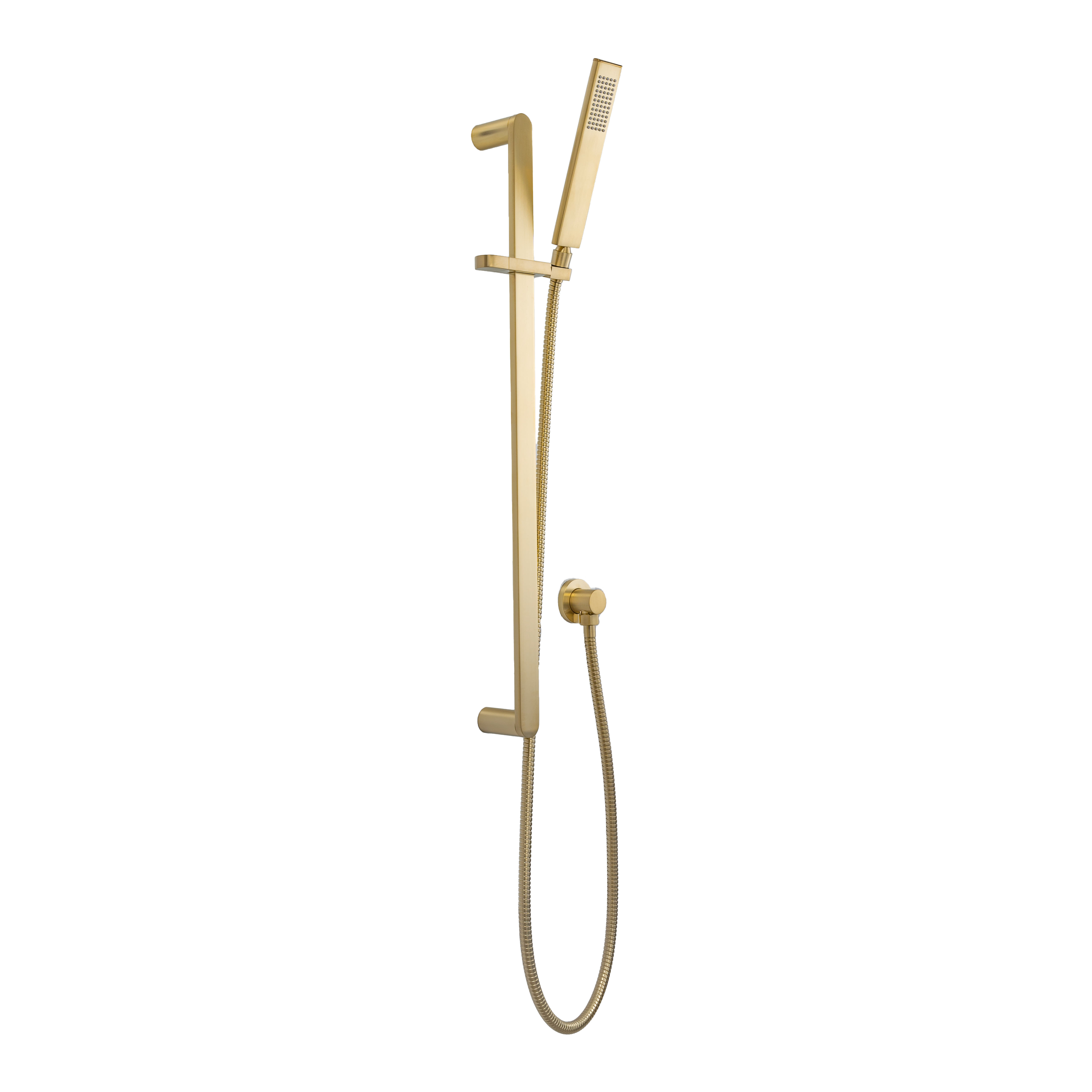 18158-Milani-Hand-Shower-Rail-Set Side Brushed-Brass