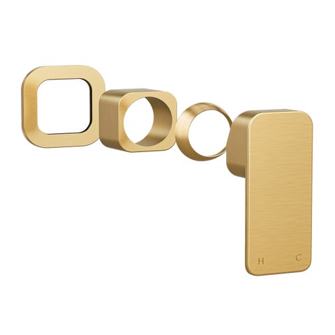 Nesso Minimal Handle Kit - Brushed Brass