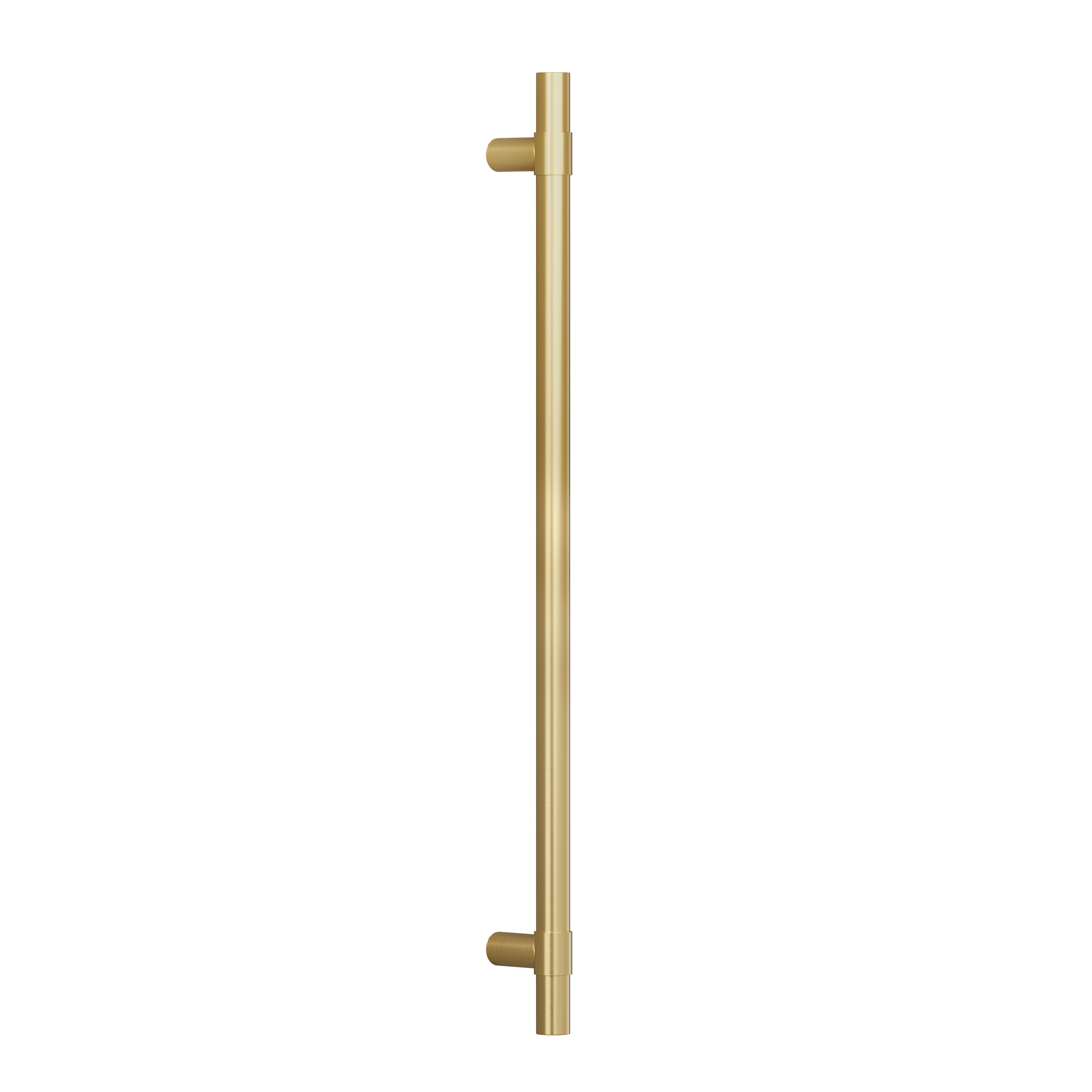 Modi Adjustable Heated Towel Rail 900mm - Brushed Brass