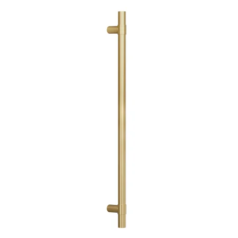 Modi Adjustable Heated Towel Rail 900mm - Brushed Brass