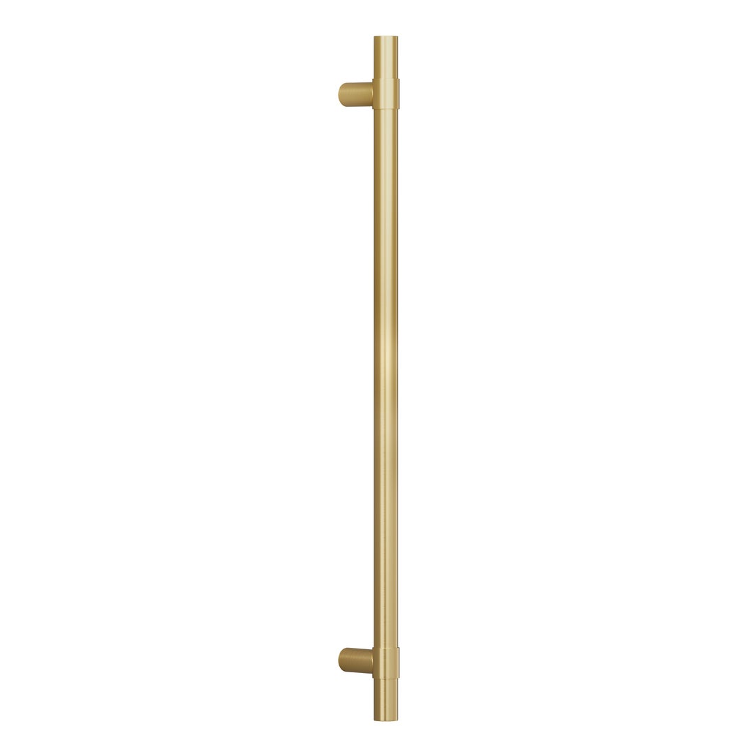 Modi Adjustable Heated Towel Rail 900mm - Brushed Brass