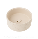 Atelis Concrete Basin Avi Waste Almond