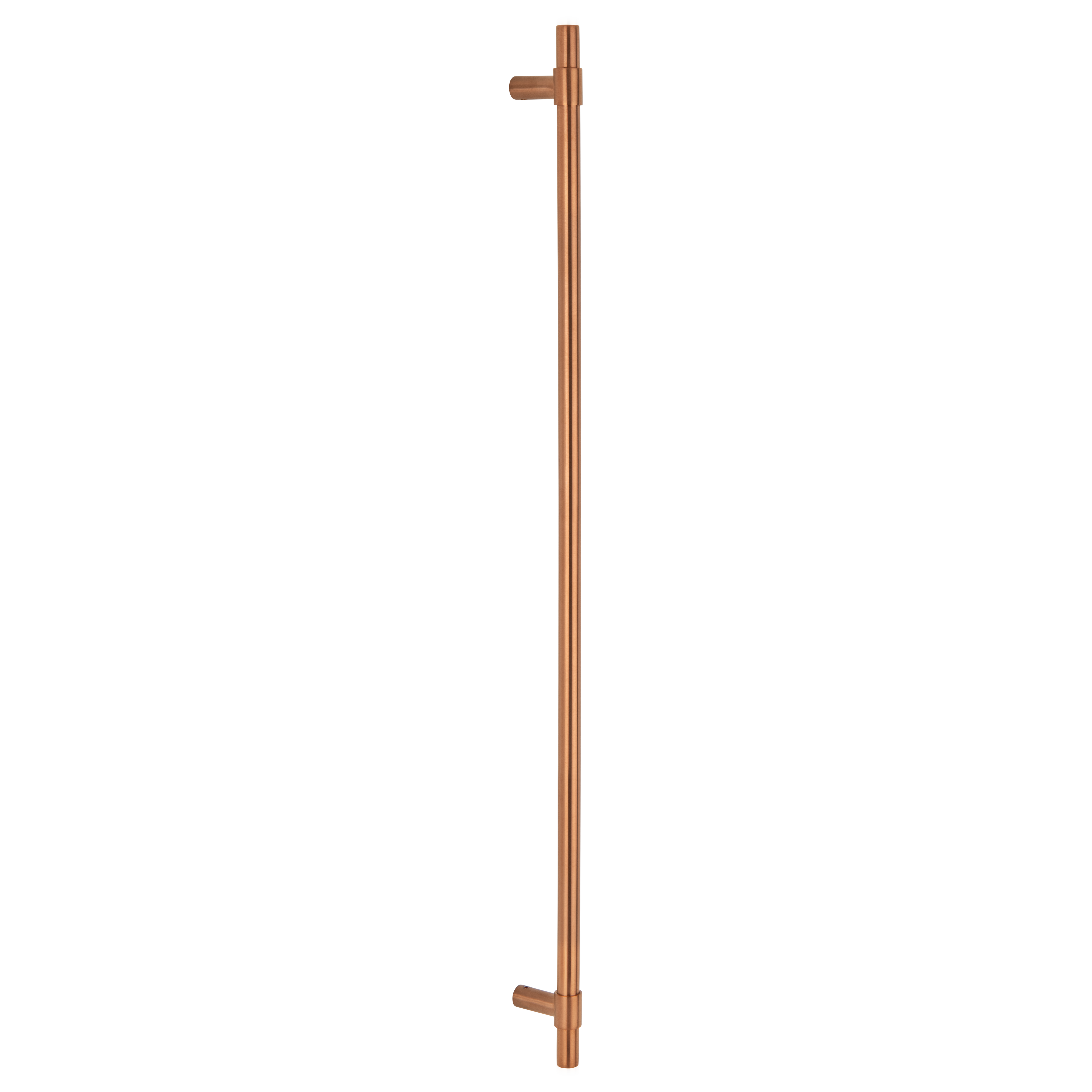 Modi Adjustable Entry Door Pull 900mm - Brushed Copper