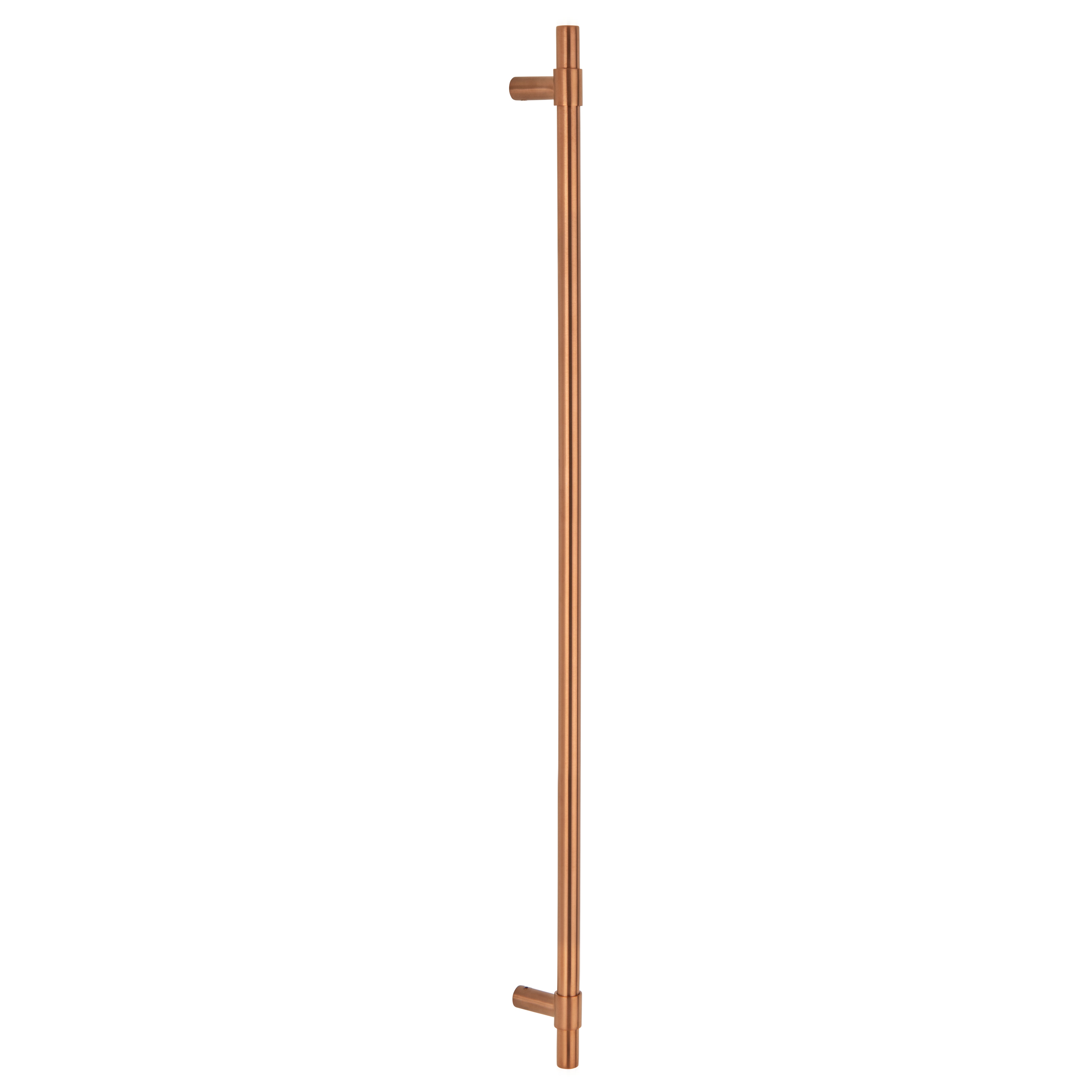 Modi Adjustable Entry Door Pull 900mm - Brushed Copper
