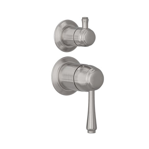 Kingsley Thermostatic 3-Way Diverter - Stainless Steel