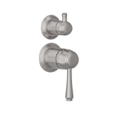 Kingsley Thermostatic 2-Way   3-Way Diverter Stock Render AngledView SS
