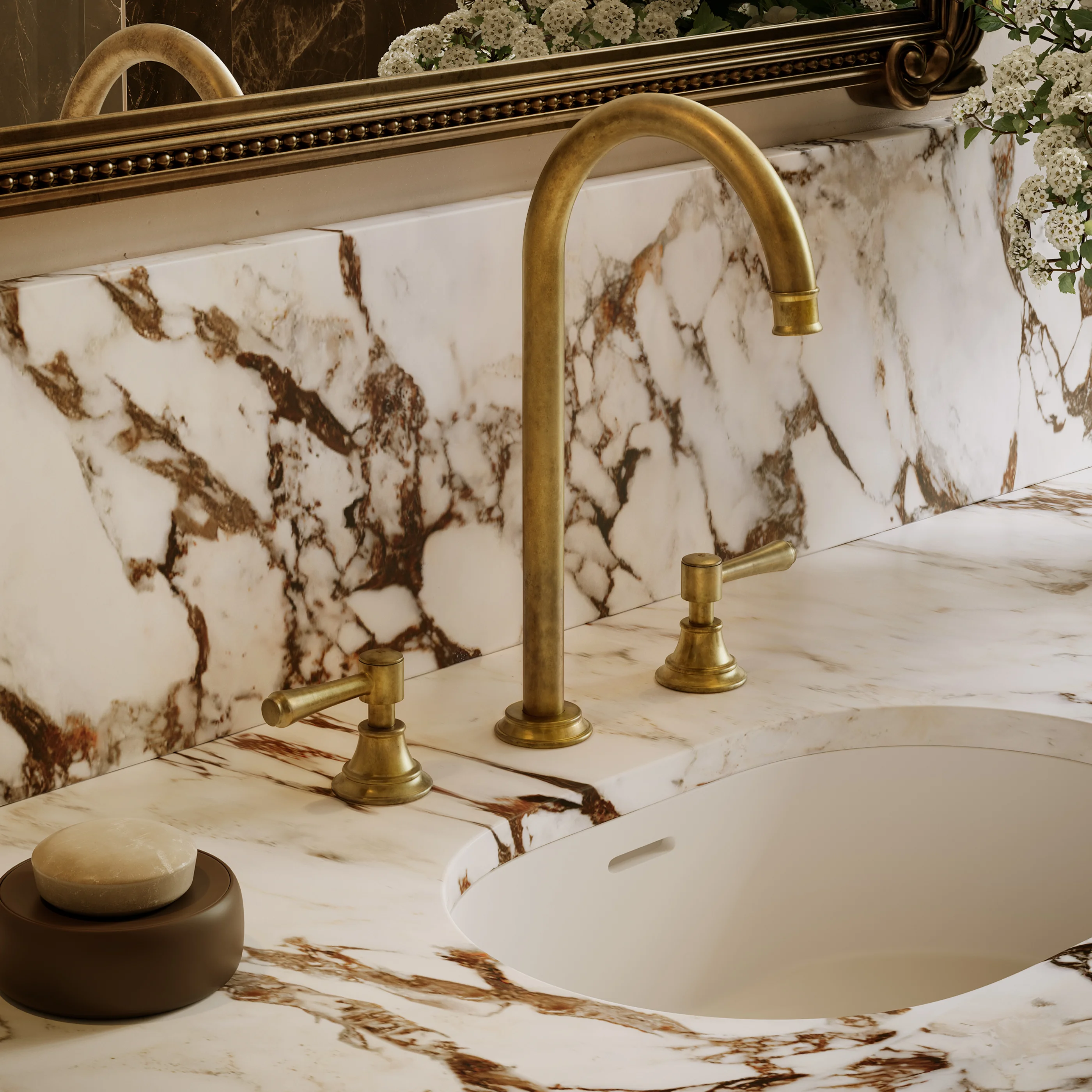Kingsley TAB Bathroom Basin Scene Vignette