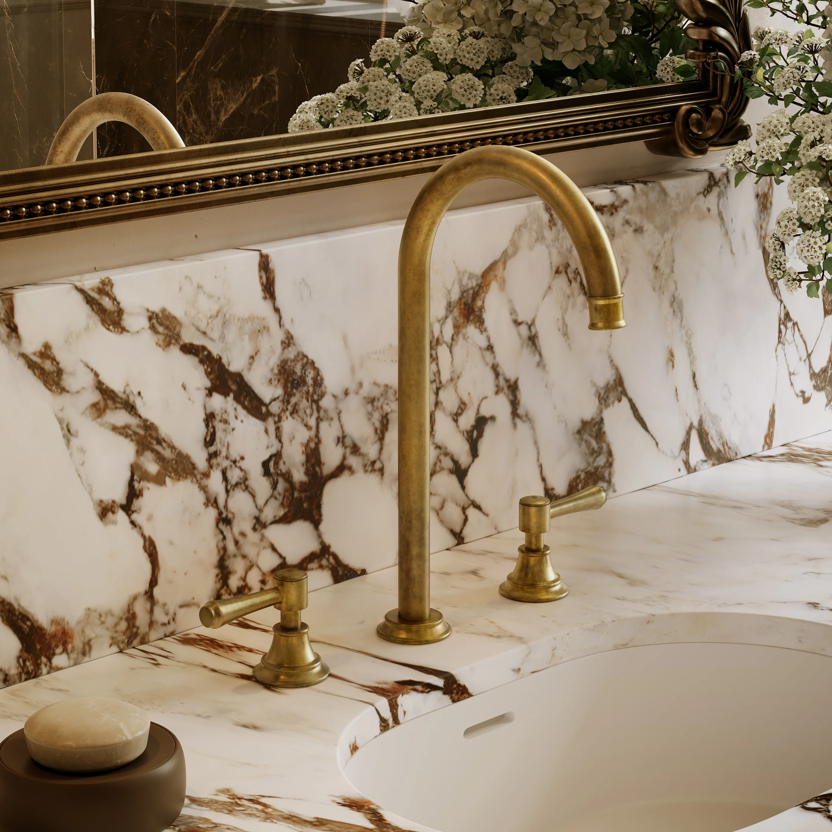 Kingsley TAB Bathroom Basin Scene Vignette
