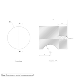 Pedra%20Small%20Knob%2020mm Gallery%20Spec