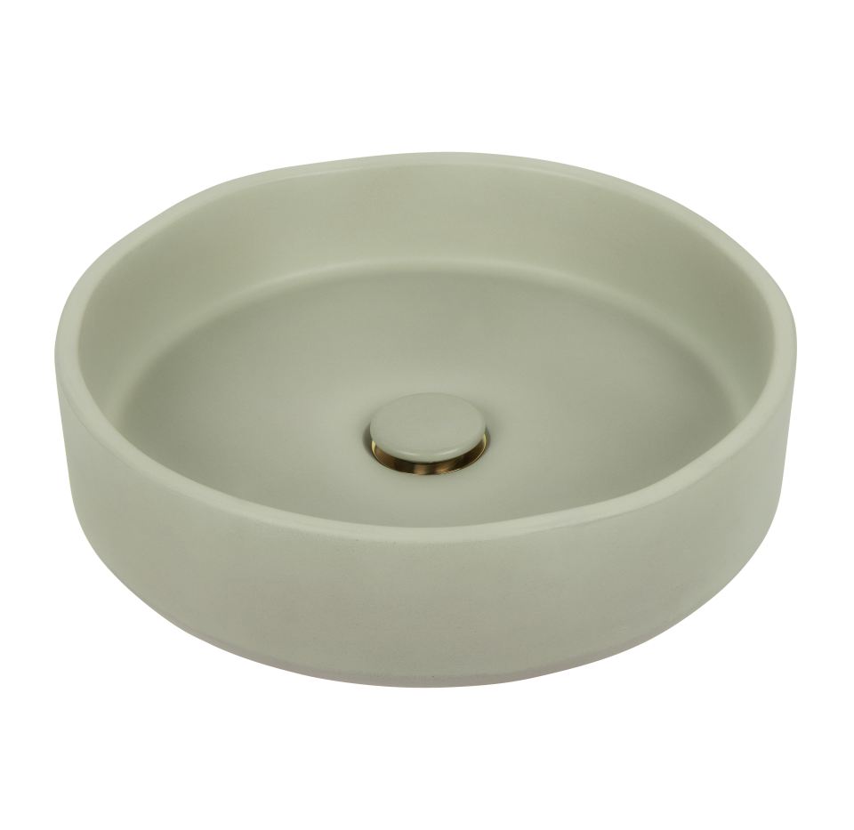 Melia Concrete Basin Sage Green AVIWaste