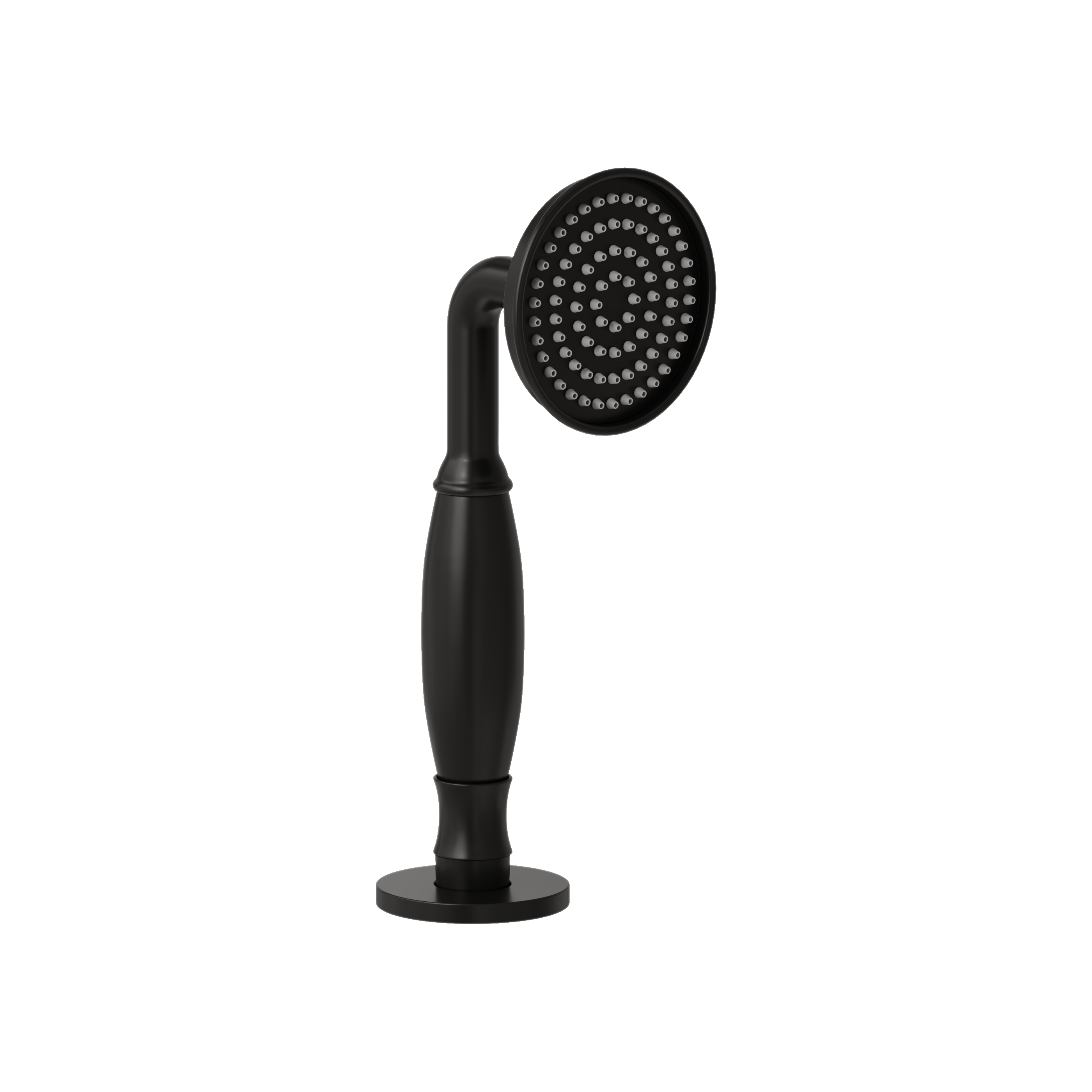 Deck Mounted Retractable Kingsley Hand Shower - Matte Black