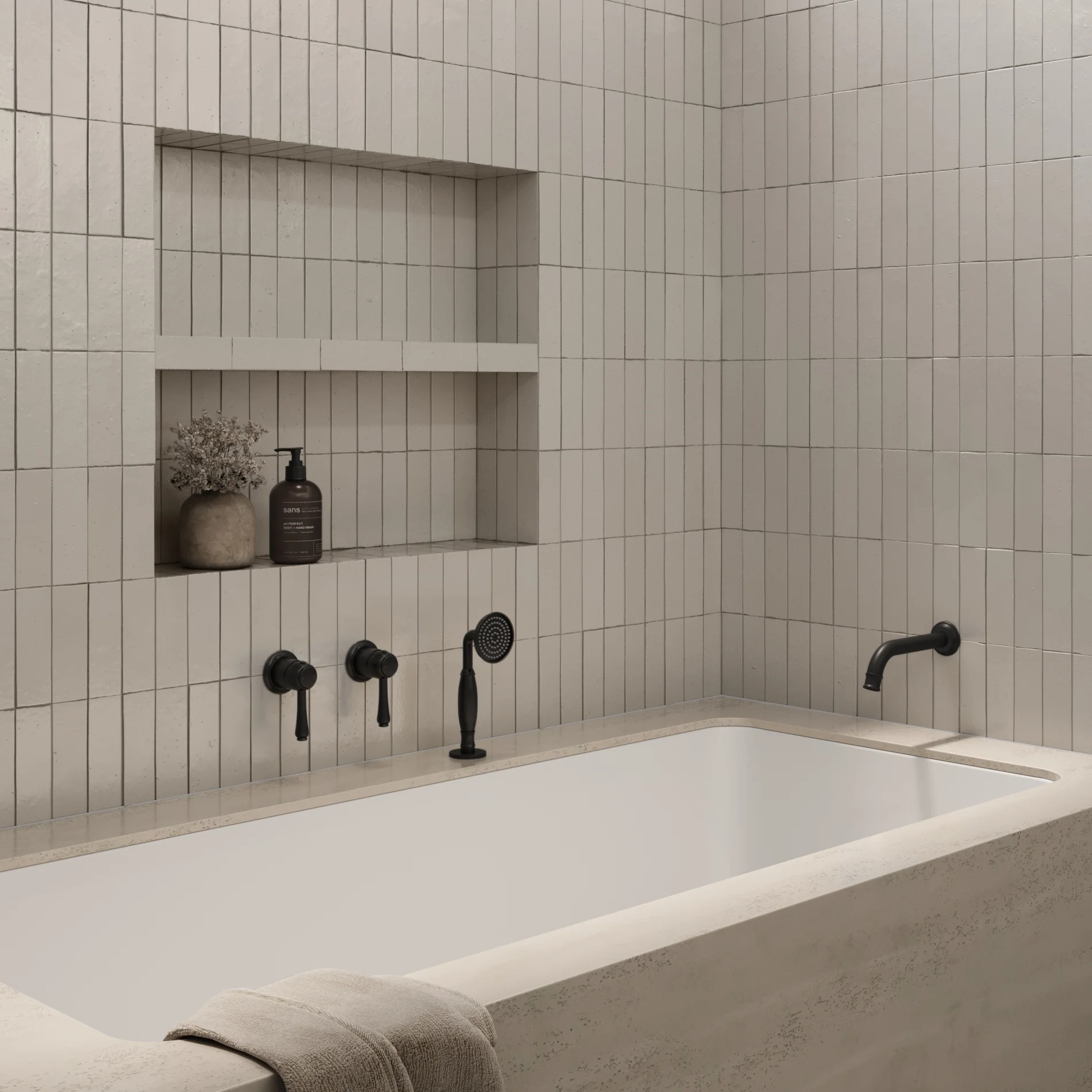 Deck Mounted Hand Showers - Kingsley MB