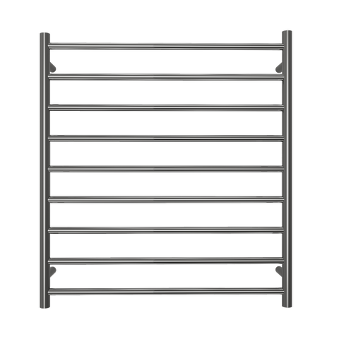 Elysian 9-Bar Heated Towel Ladder (12v) - Brushed Gunmetal