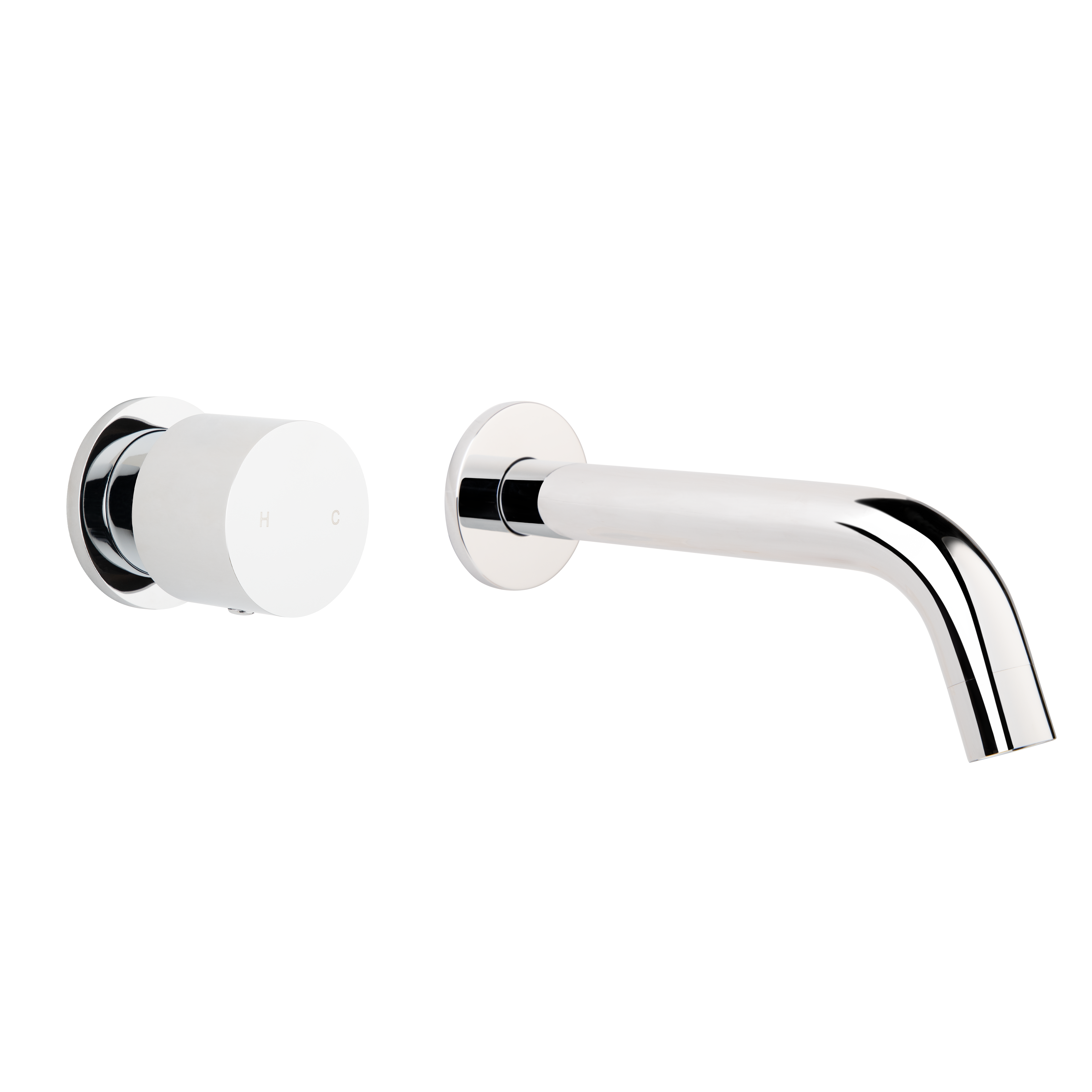 Milani Progressive Mixer Wall Mounted Spout Set CH