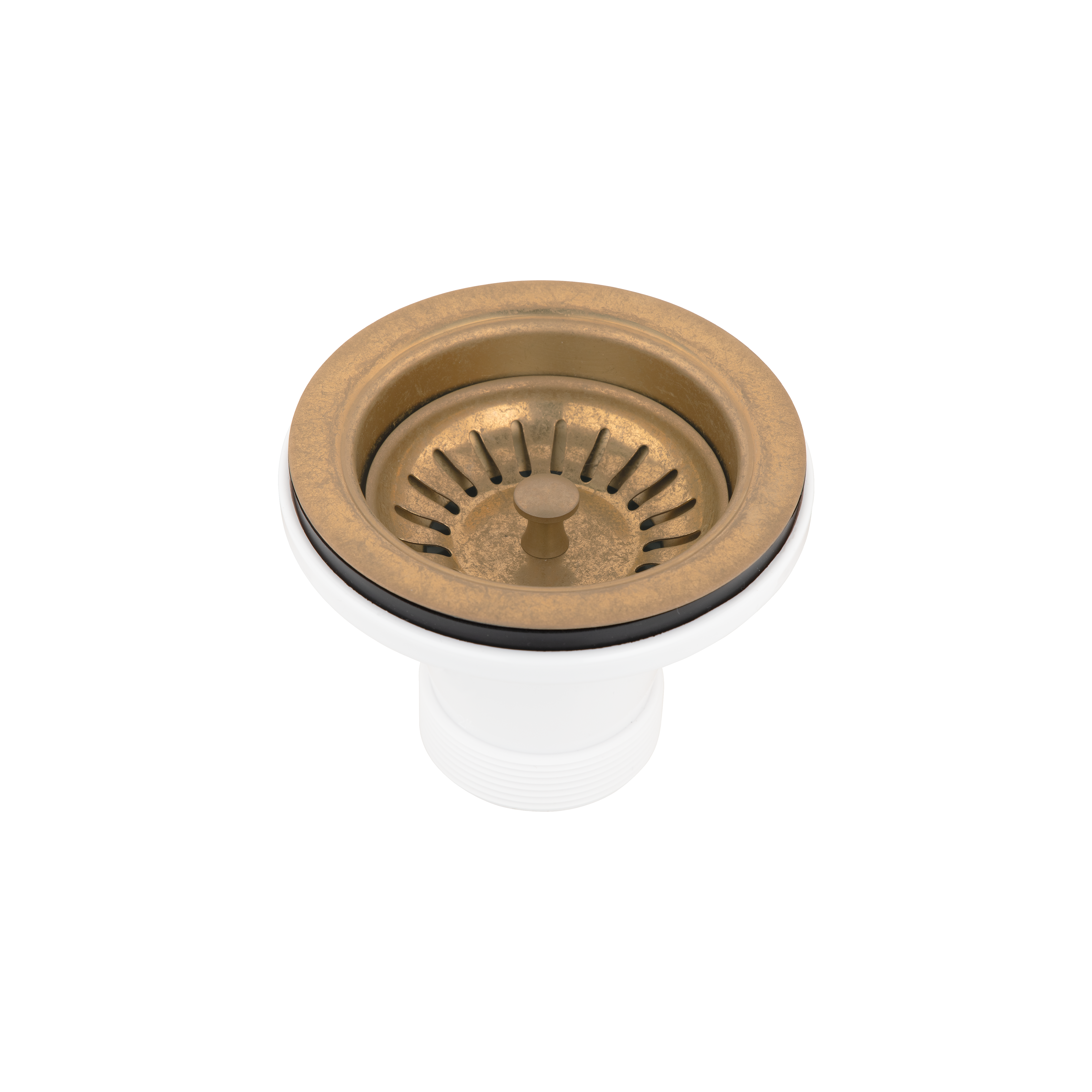 Sink Basket Waste 50mm - Antique Aurum 