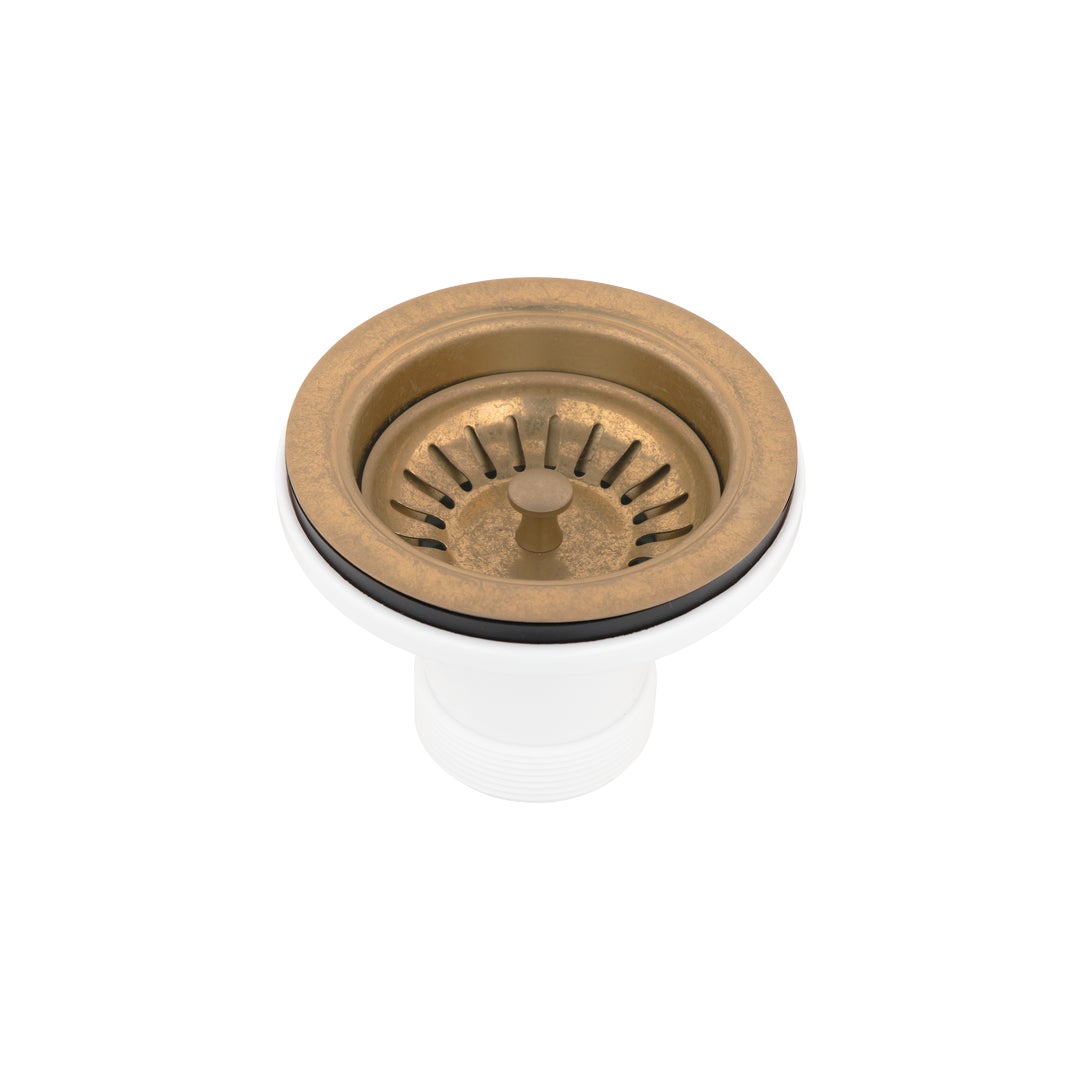Sink Basket Waste 50mm - Antique Aurum