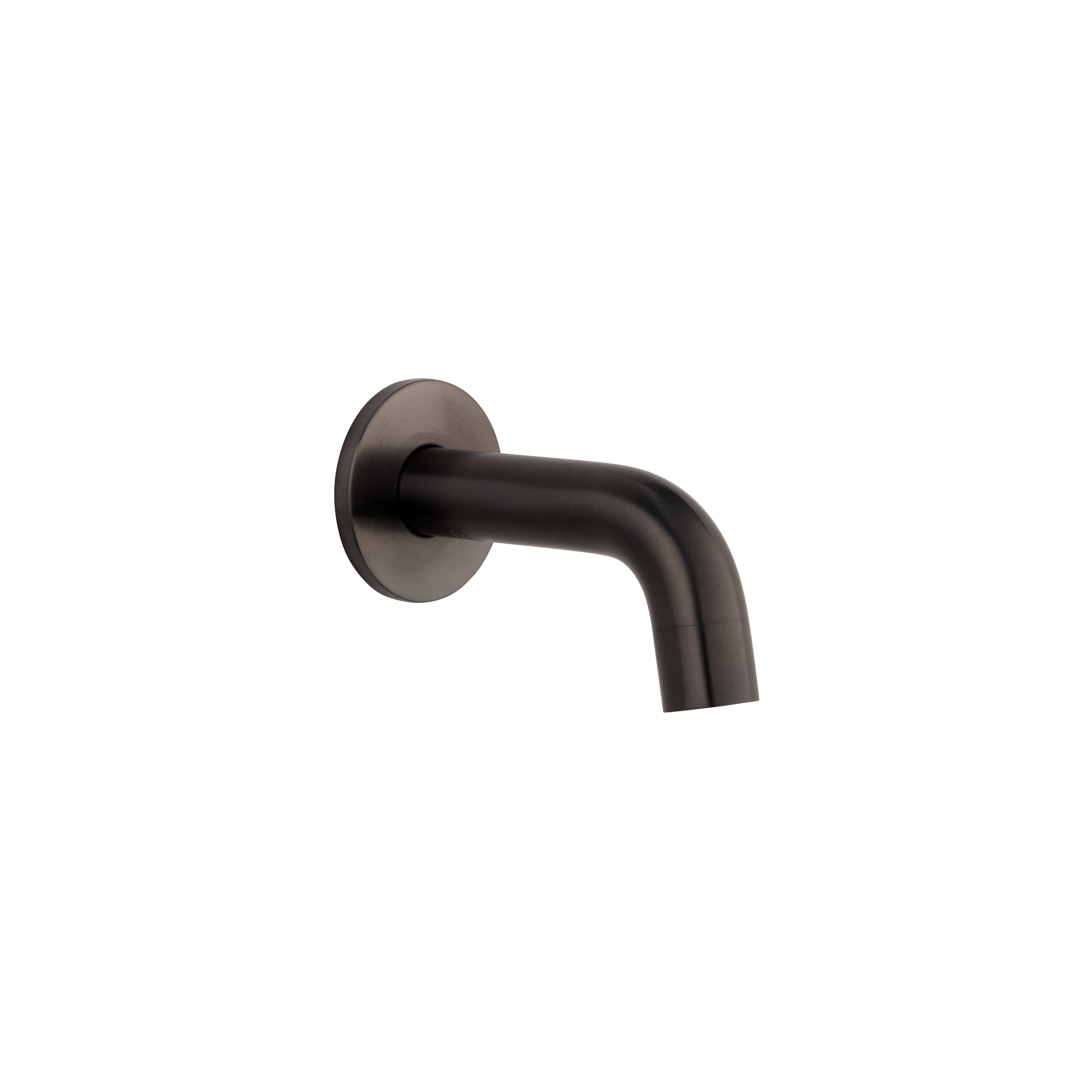 Mini Wall-Mounted Spout - Brushed Gunmetal