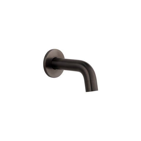 Mini Wall Mounted Spout – Brushed Gunmetal