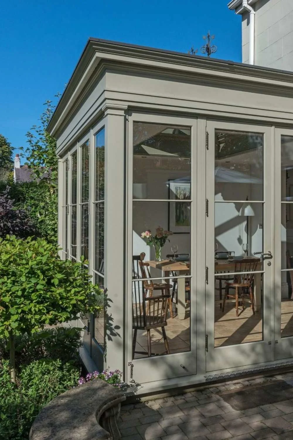 Orangery In Your Home Design Dining Area