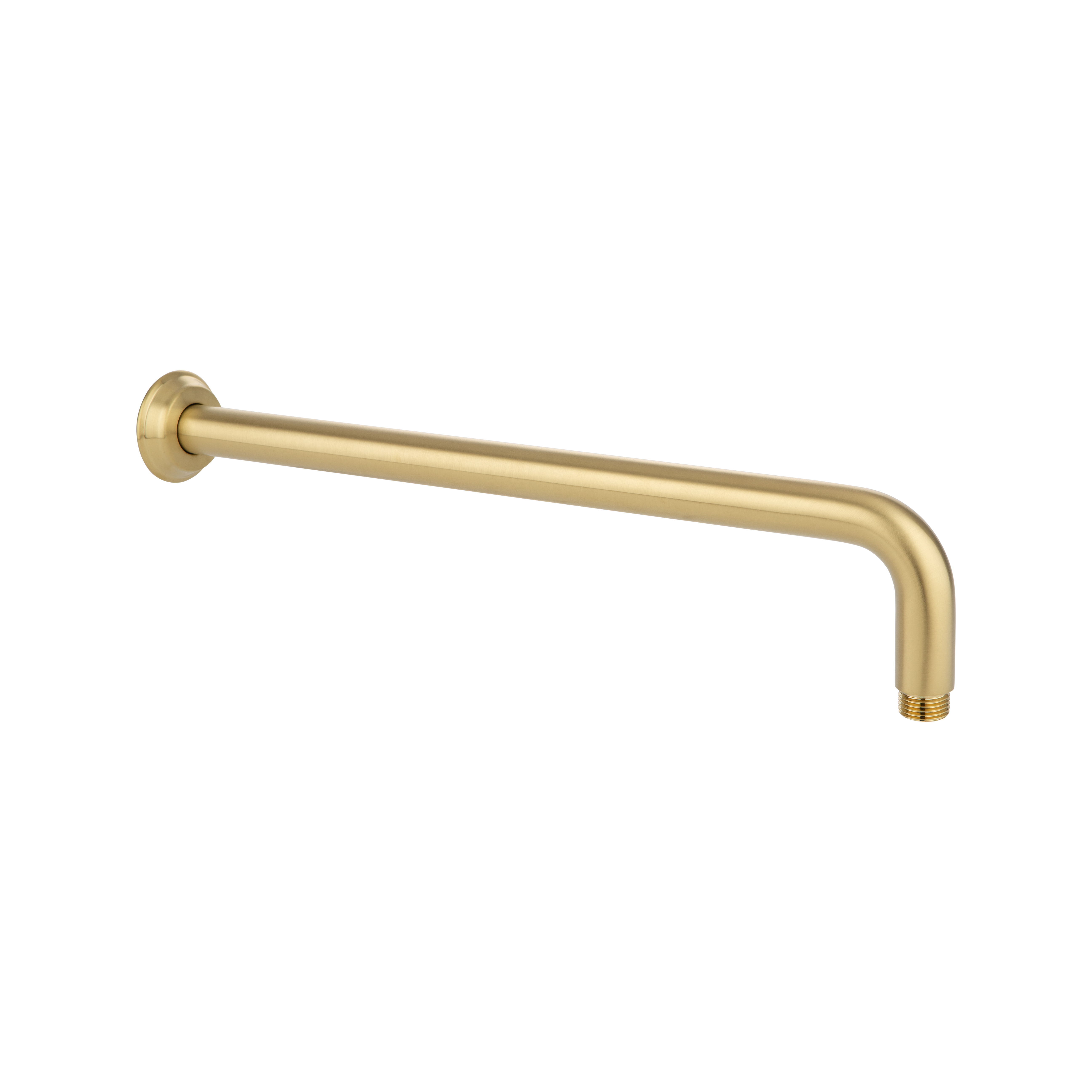 Kingsley Shower Arm - Brushed Brass