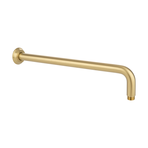 Kingsley Shower Arm - Brushed Brass