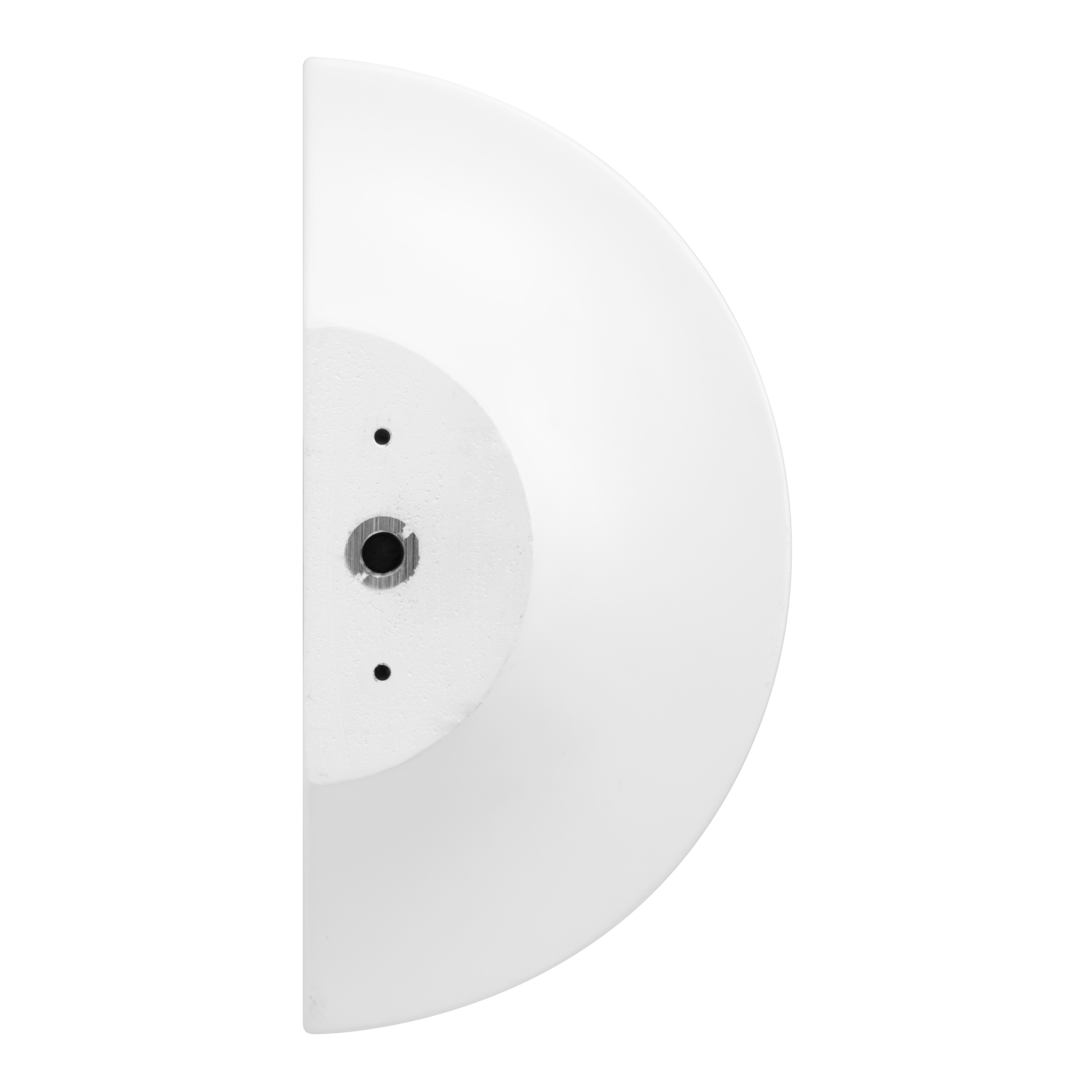 Concrete%20Half%20Moon%20Entry%20Door%20Pull%20(Single) Back White