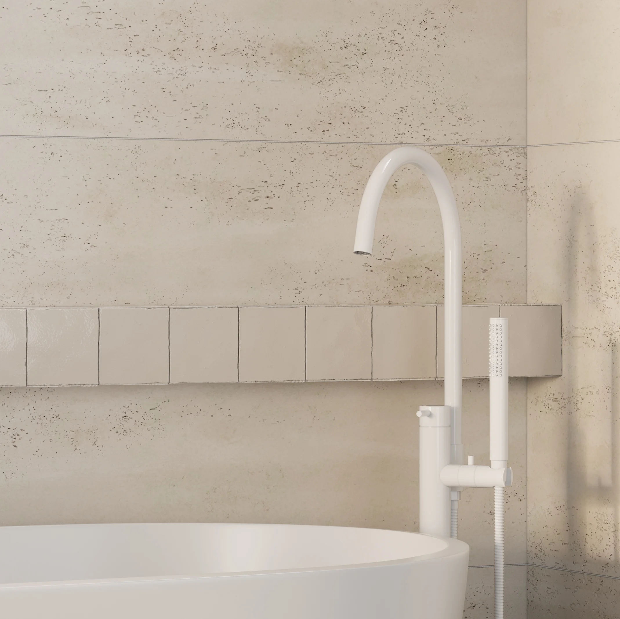 ElysianFloorMountedBathFillerWithHandShower Final View02 WH 01