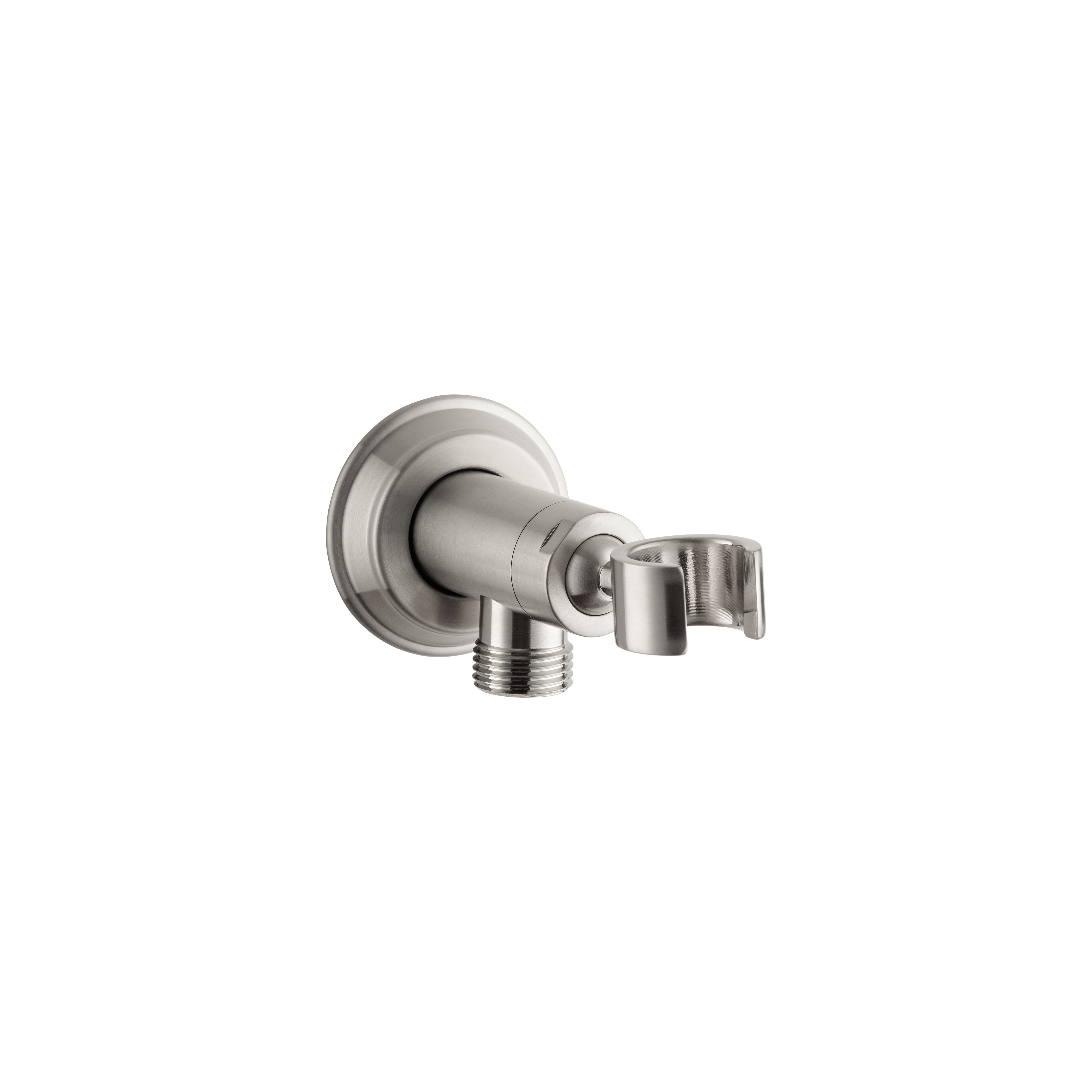 Kingsley Hand Shower Holder & BP - Brushed Nickel
