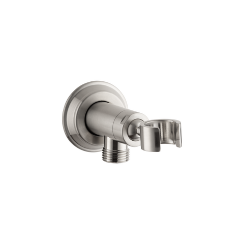 Kingsley Hand Shower Holder & BP - Brushed Nickel