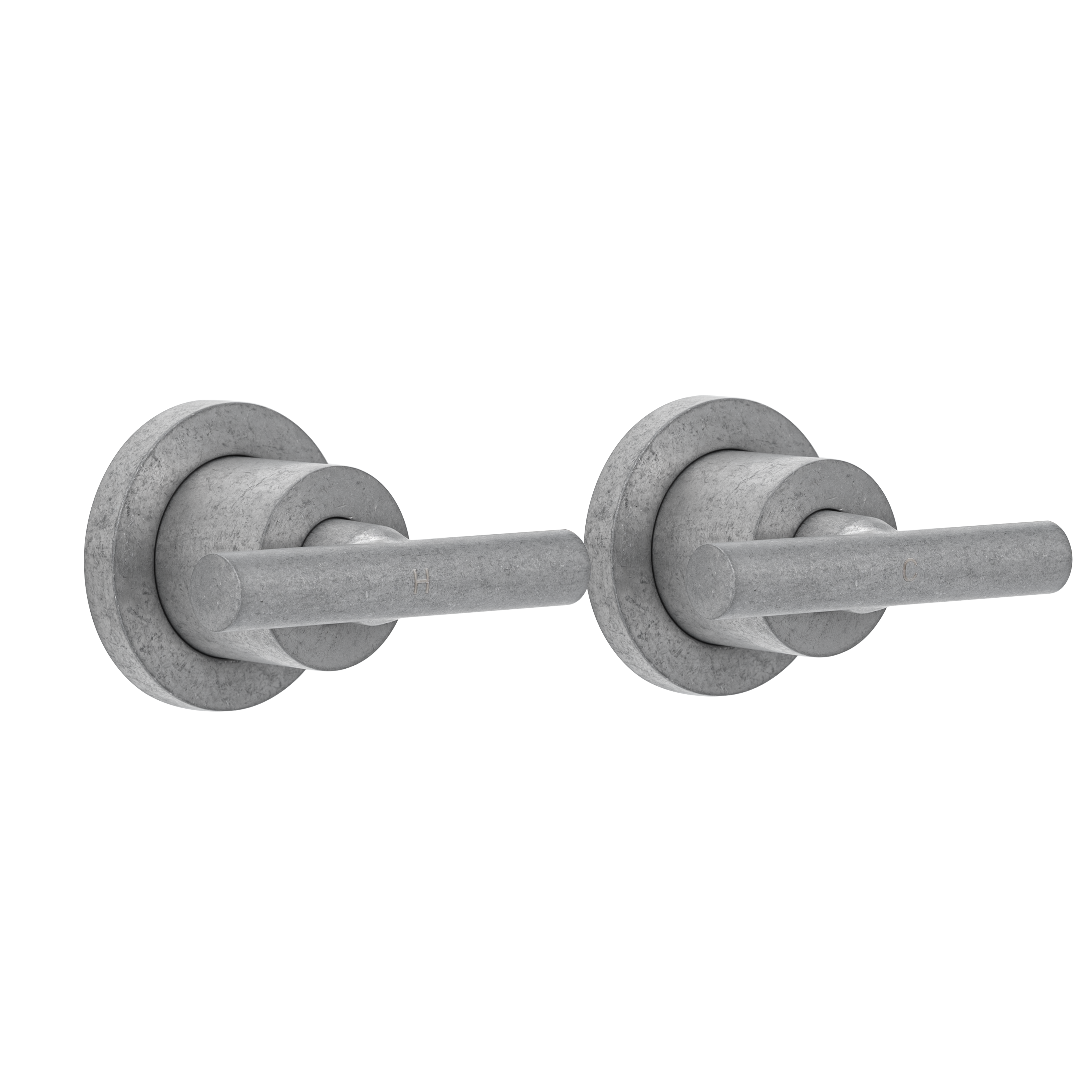 Sola Barre Assembly Taps - Antique Steel