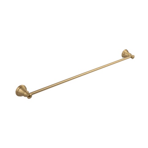Kingsley Single Towel Rail - Brushed Brass
