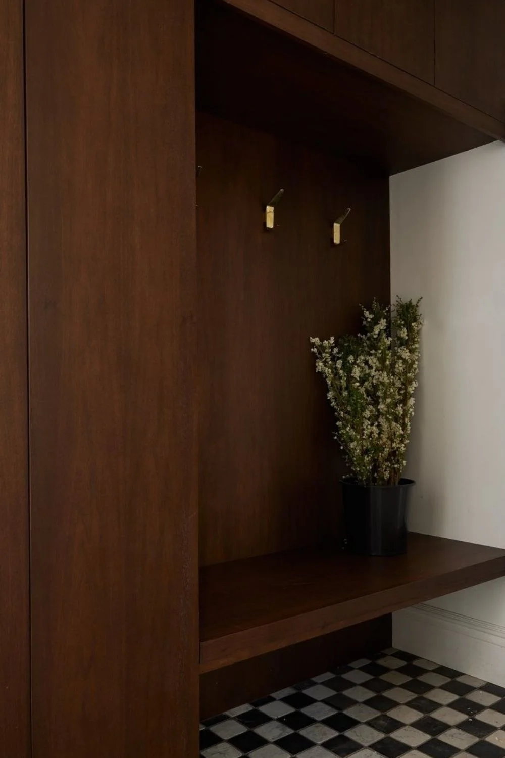 Entryway Decor Ideas Built in Storage Coat Hooks